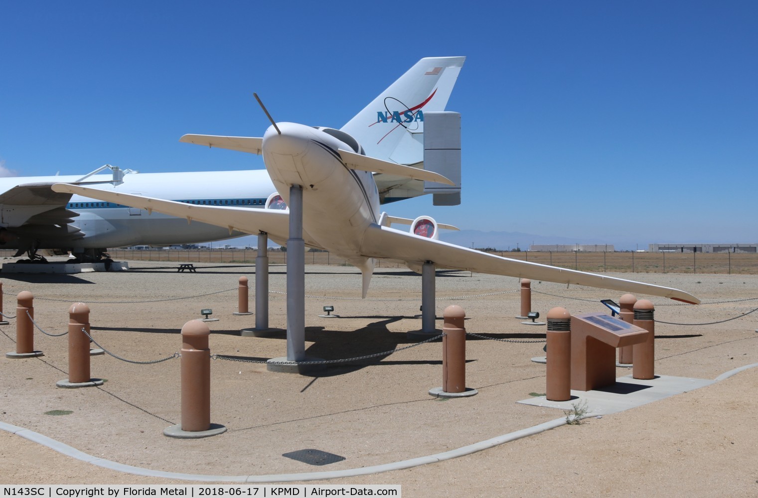 N143SC, Scaled Composites 143 C/N 001, Palmdale