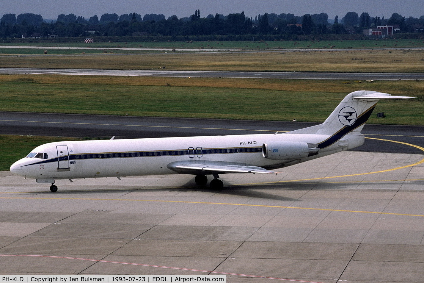 PH-KLD, 1989 Fokker 100 (F-28-0100) C/N 11269, Air Littoral, no titles