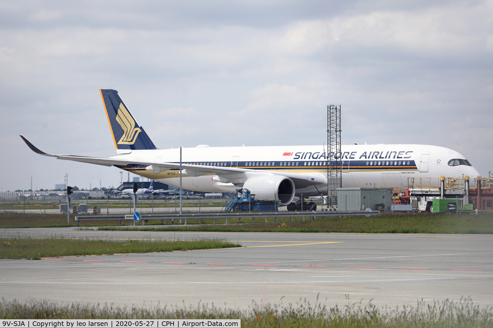 9V-SJA, 2019 Airbus A350-941 C/N 364, Copenhagen 27.5.2020