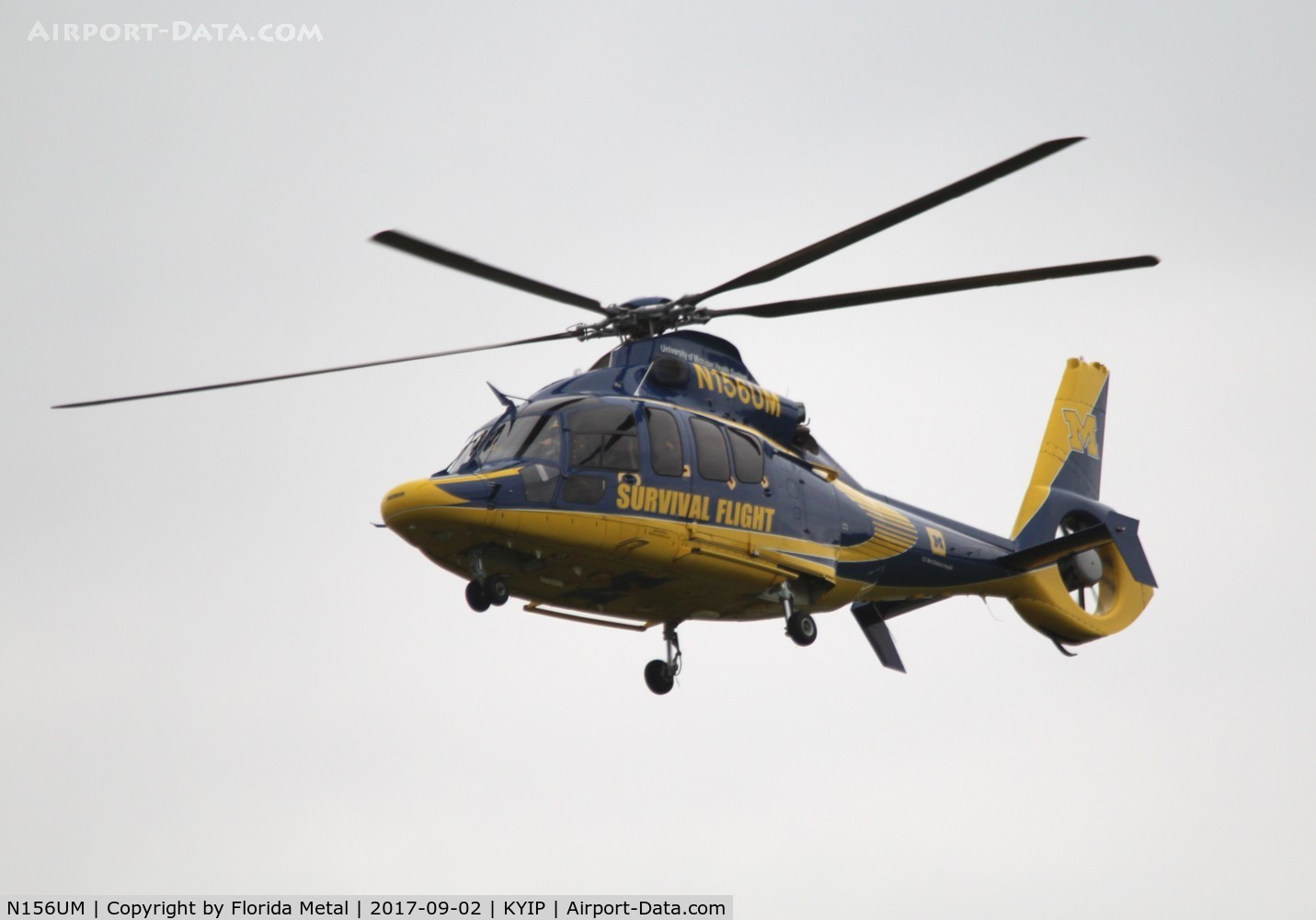 N156UM, 2011 Eurocopter EC-155B-1 C/N 6935, TOM 2017