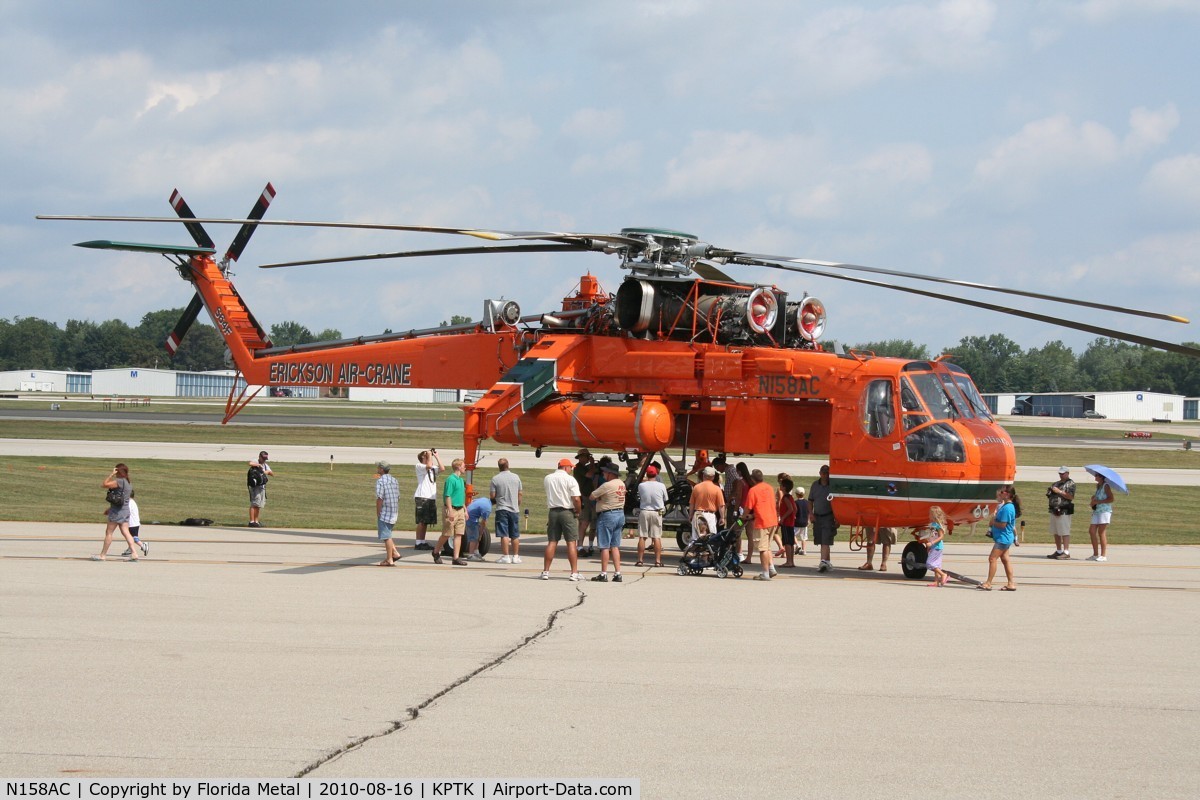 N158AC, 1968 Sikorsky S-64F Skycrane C/N 64081, PTK 2010