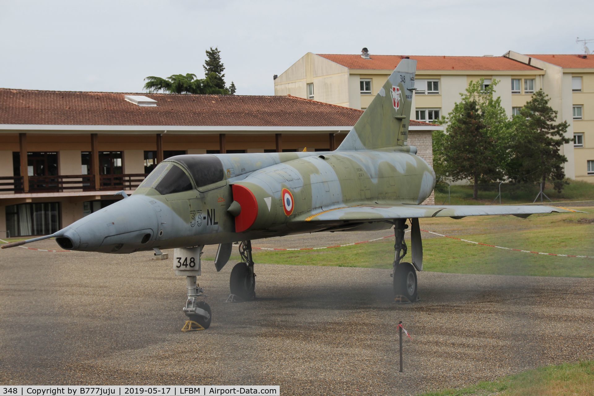 348, Dassault Mirage IIIR C/N 348, Air Base Museum