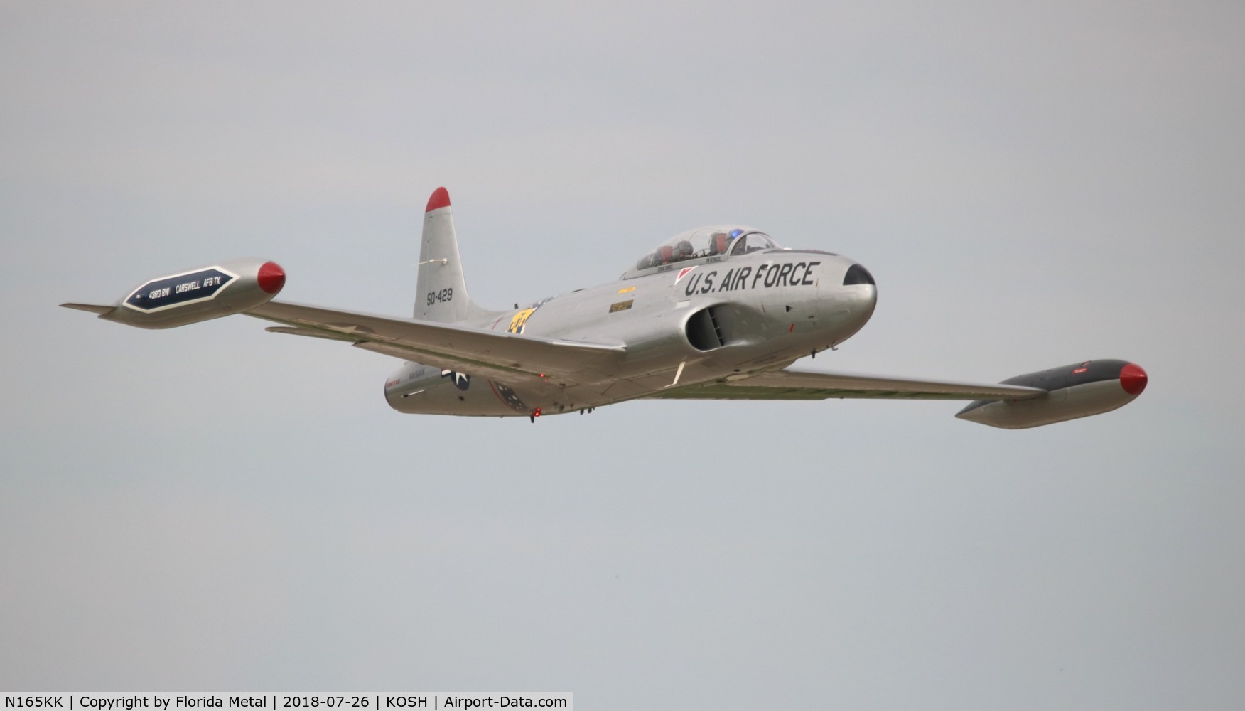 N165KK, Canadair CT-133 Silver Star 3 C/N T33-165, OSH 2018