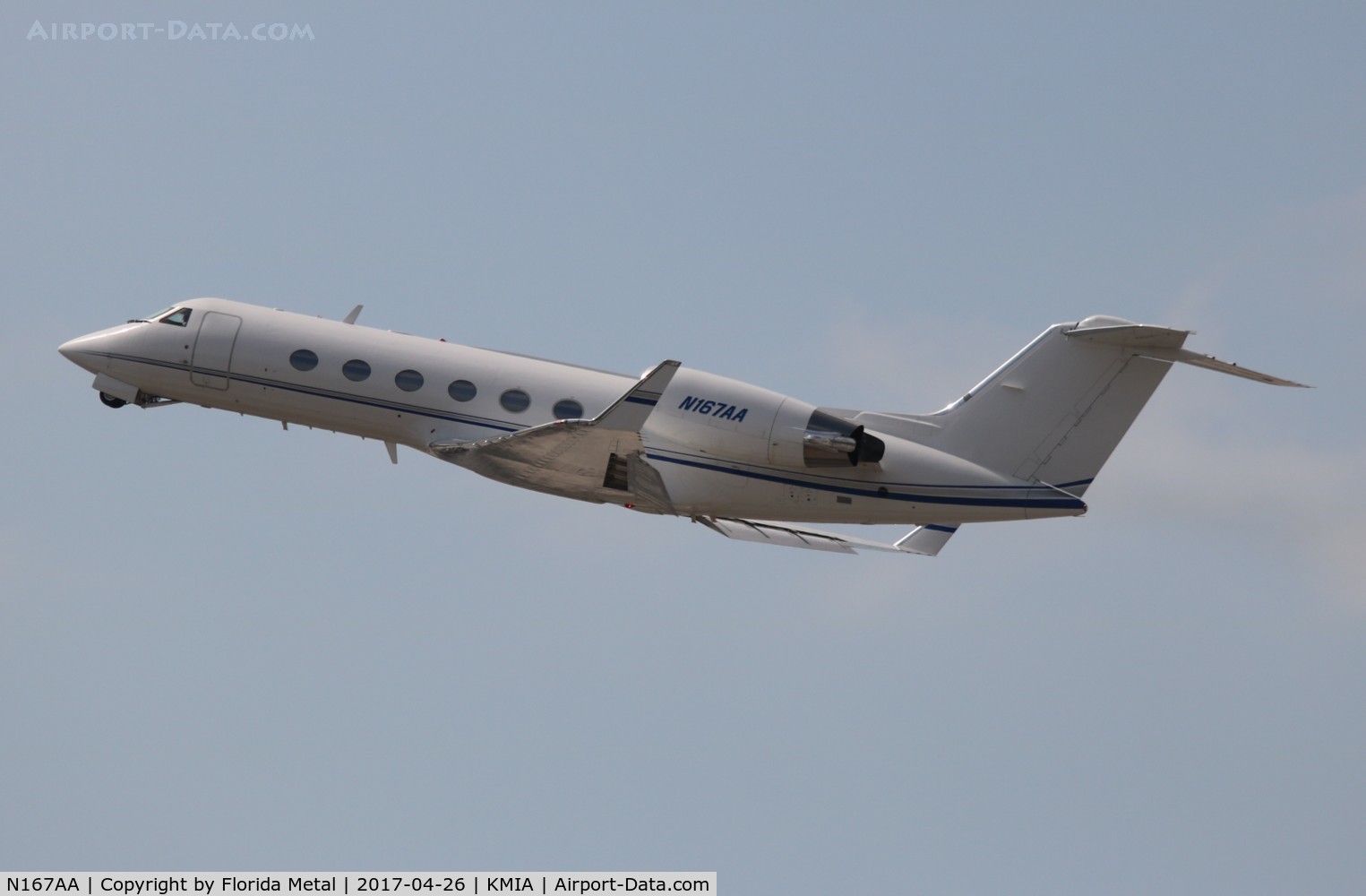 N167AA, 1989 Gulfstream Aerospace G-IV C/N 1096, MIA 2017