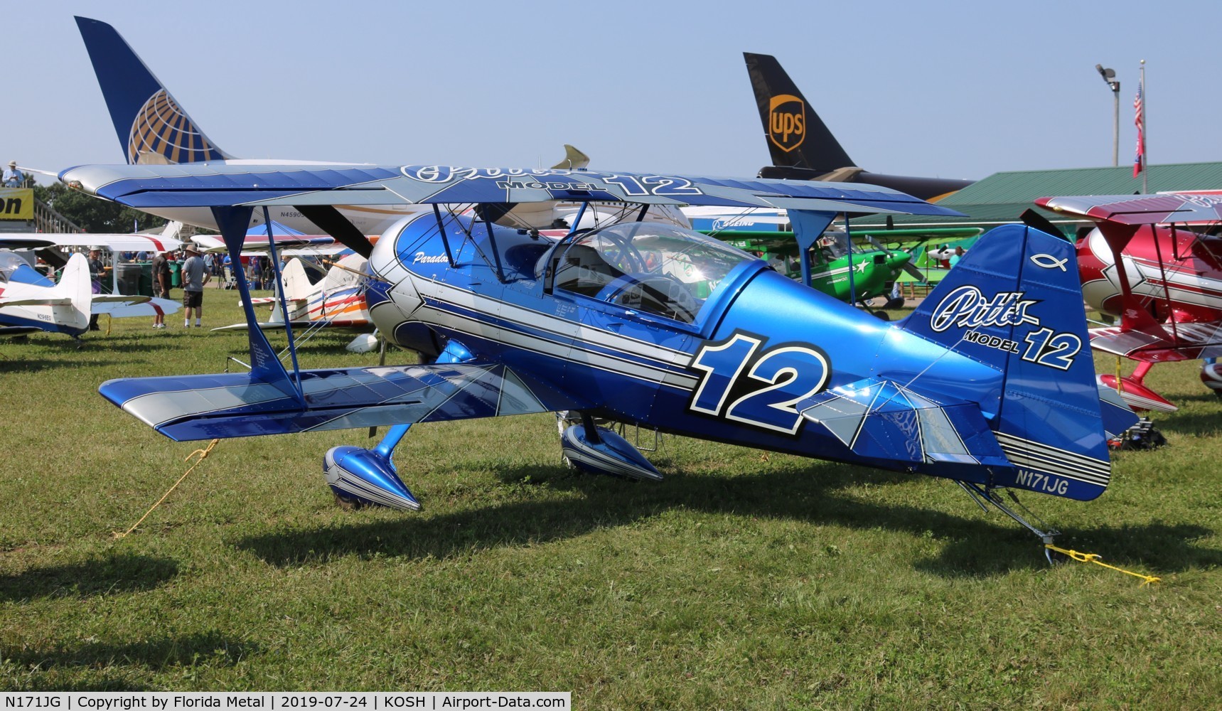 N171JG, 2016 Pitts Model 12 C/N JG-2, OSH 2019