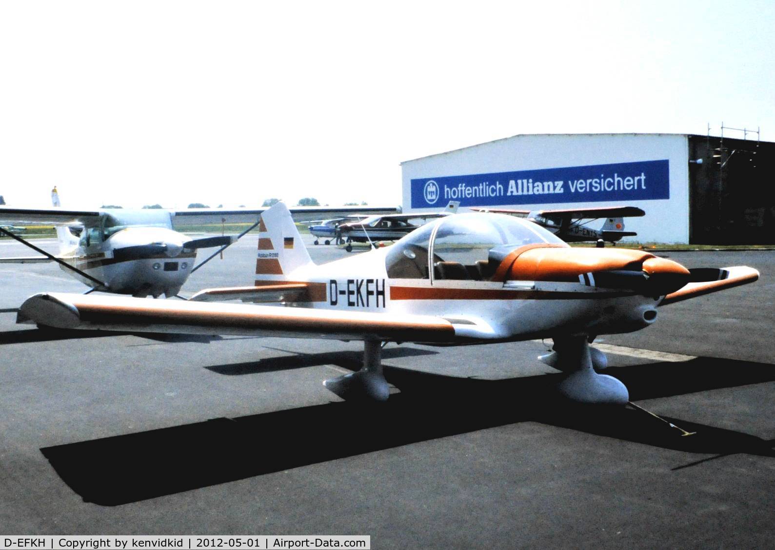 D-EFKH, 1991 Grob GF-200 C/N 20001, Early 80's Germany.