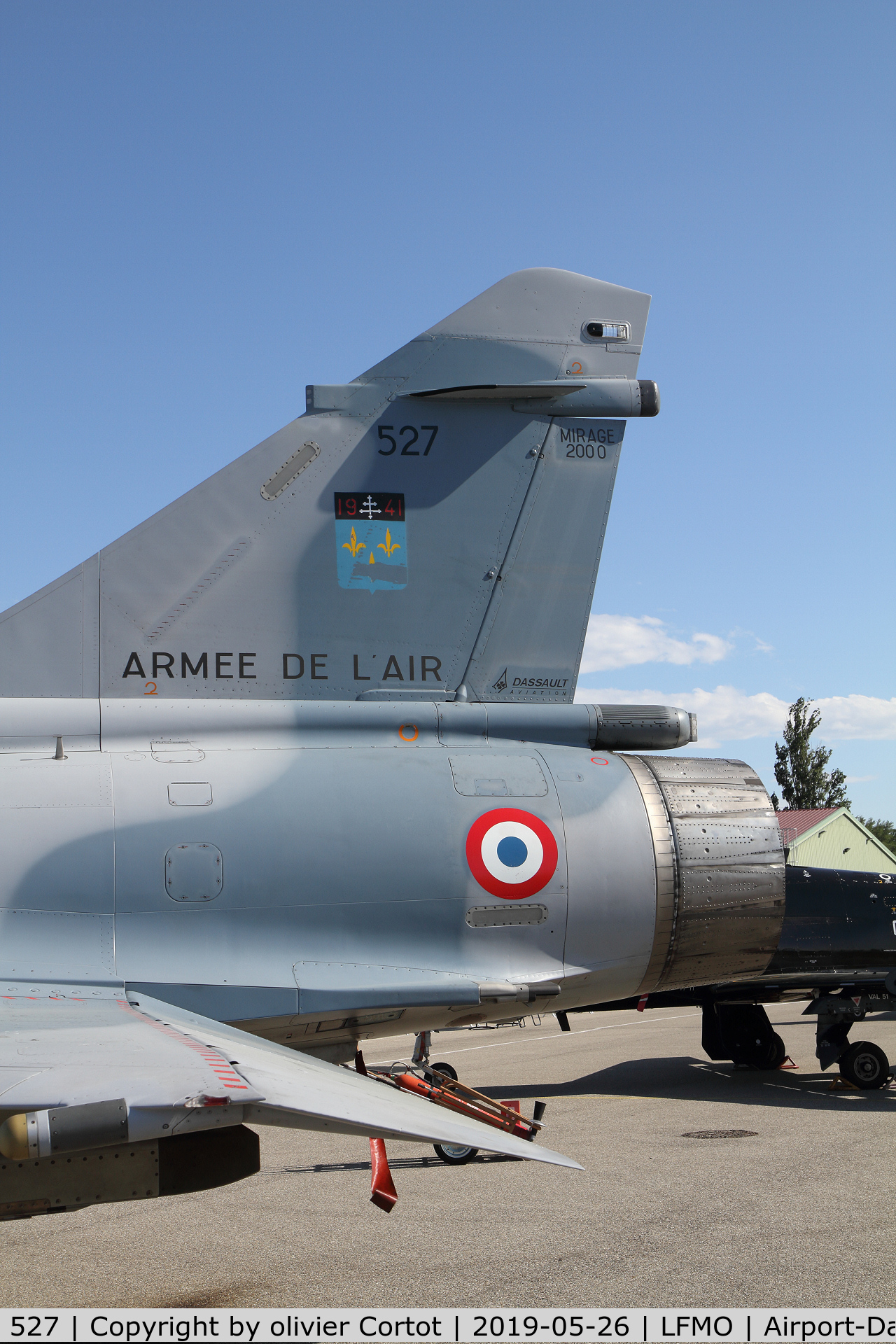 527, Dassault Mirage 2000B C/N 409, Orange airshow, june 2019