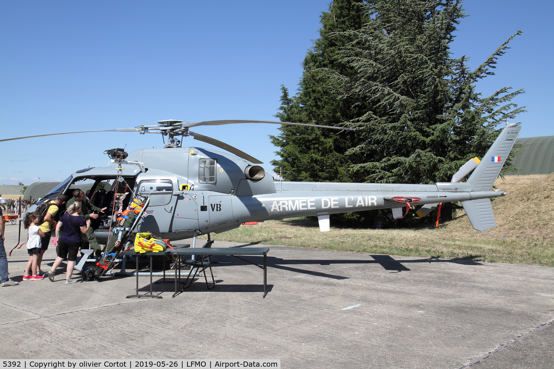 5392, Aérospatiale AS-555AN Fennec C/N 5392, Orange airshow, june 2019