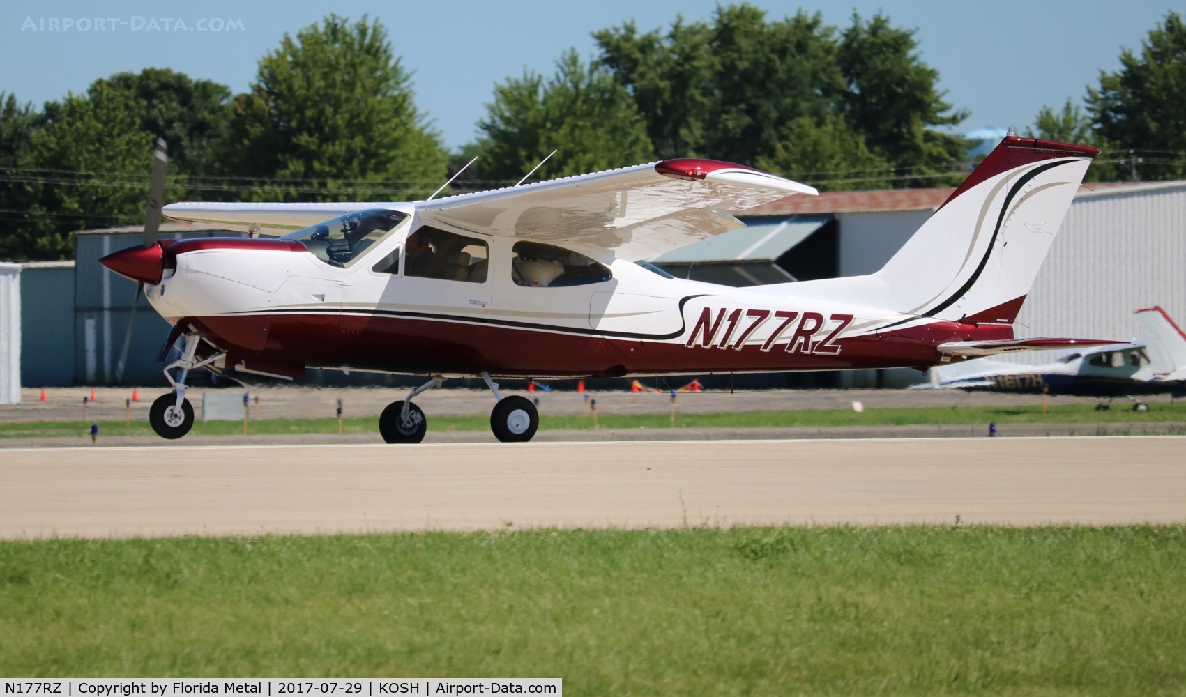 N177RZ, 1976 Cessna 177RG Cardinal C/N 177RG0843, OSH 2017