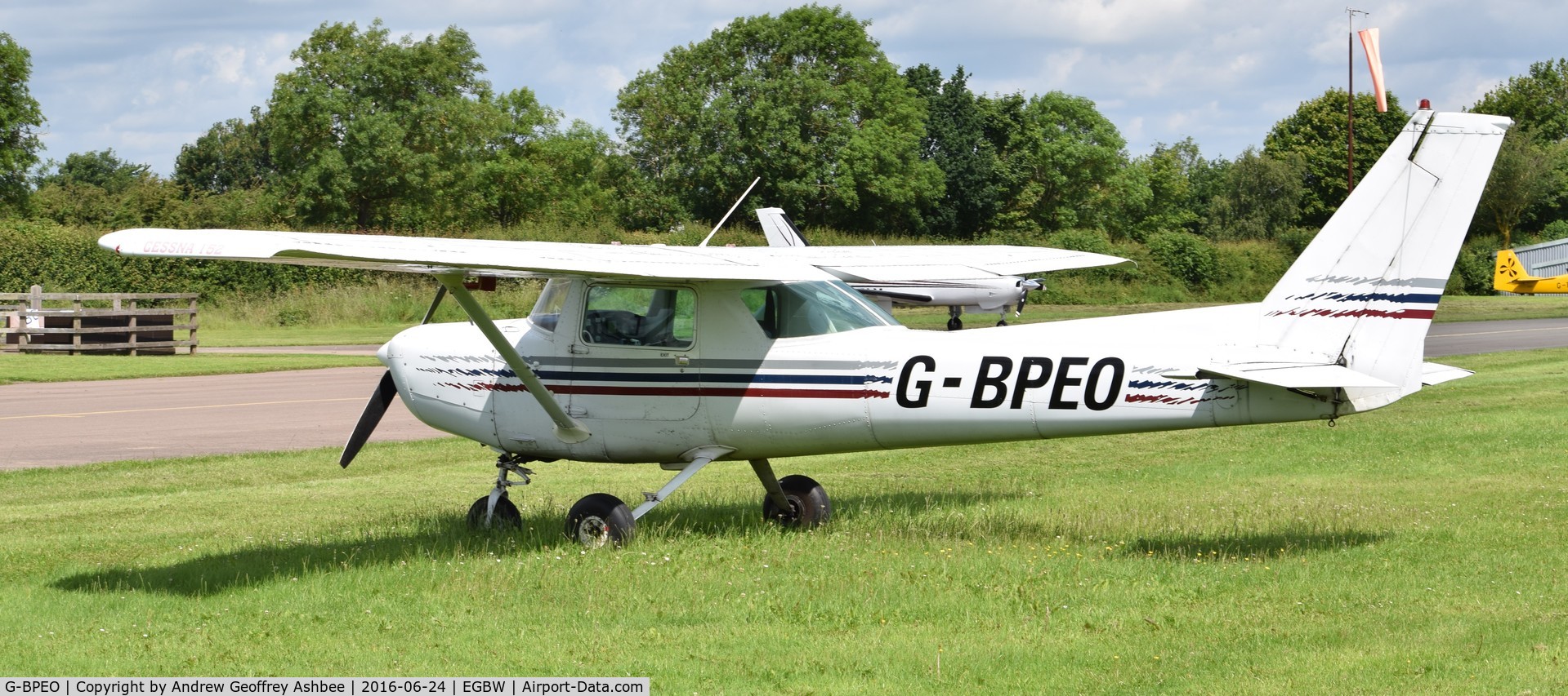 G-BPEO, 1980 Cessna 152 C/N 152-83775, G-BPEO at Wellesbourne.
