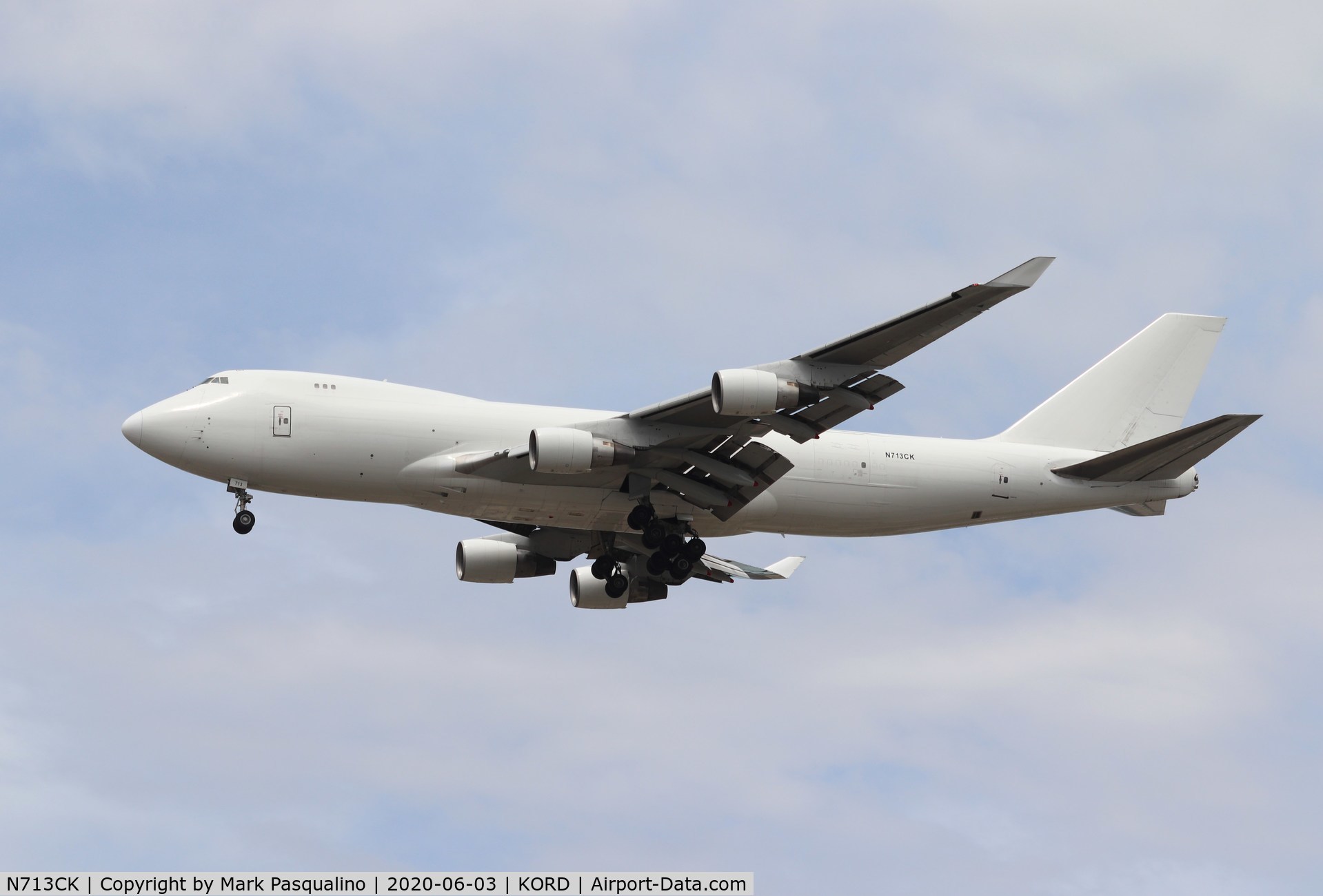 N713CK, 2003 Boeing 747-4B5F/SCD C/N 32808, Boeing 747-4B5F/SCD