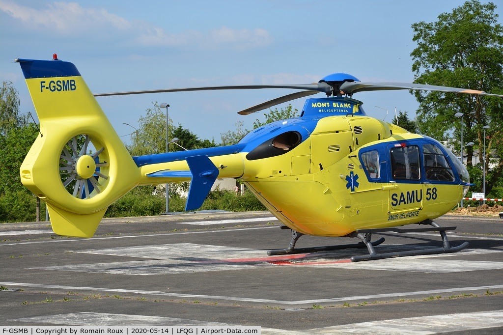 F-GSMB, Eurocopter EC-135T-1 C/N 0031, Parked