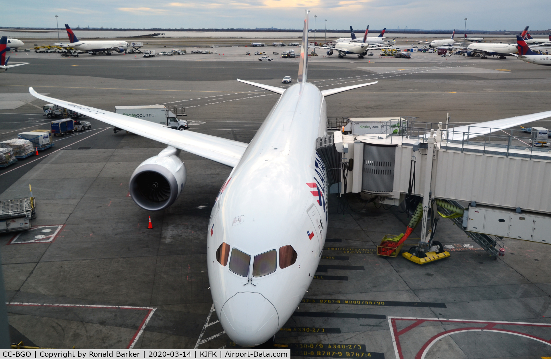 CC-BGO, 2019 Boeing 787-9 Dreamliner C/N 38483, At the gate  JFK