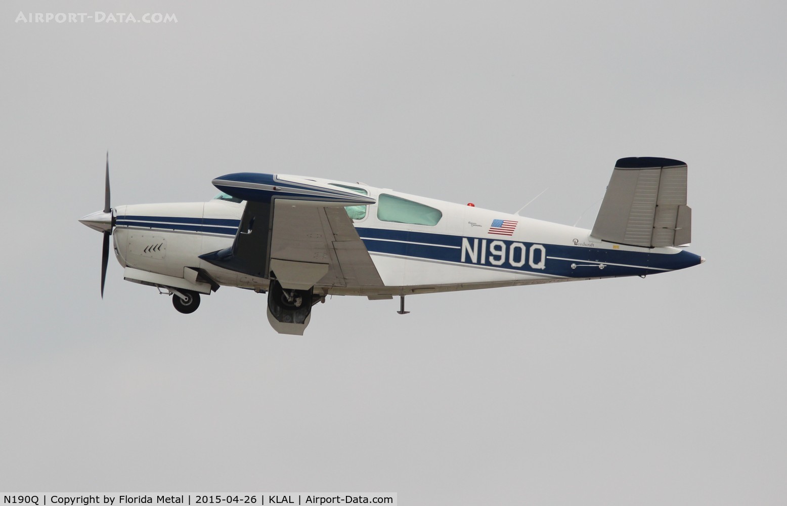 N190Q, 1964 Beech S35 Bonanza C/N D-7551, SNF 2015