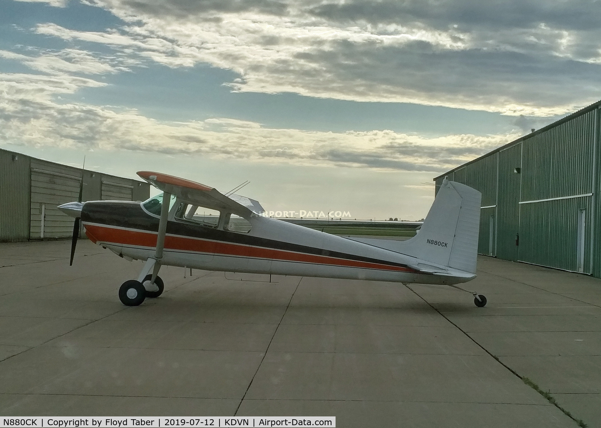 N880CK, 1959 Cessna 180B C/N 50555, Going flying