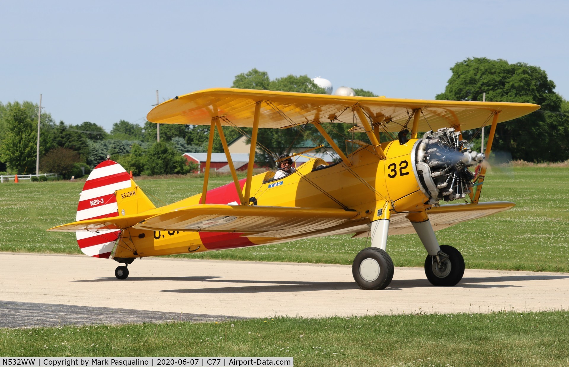 N532WW, 1941 Boeing A75N1(PT17) C/N 75-1486, Stearman