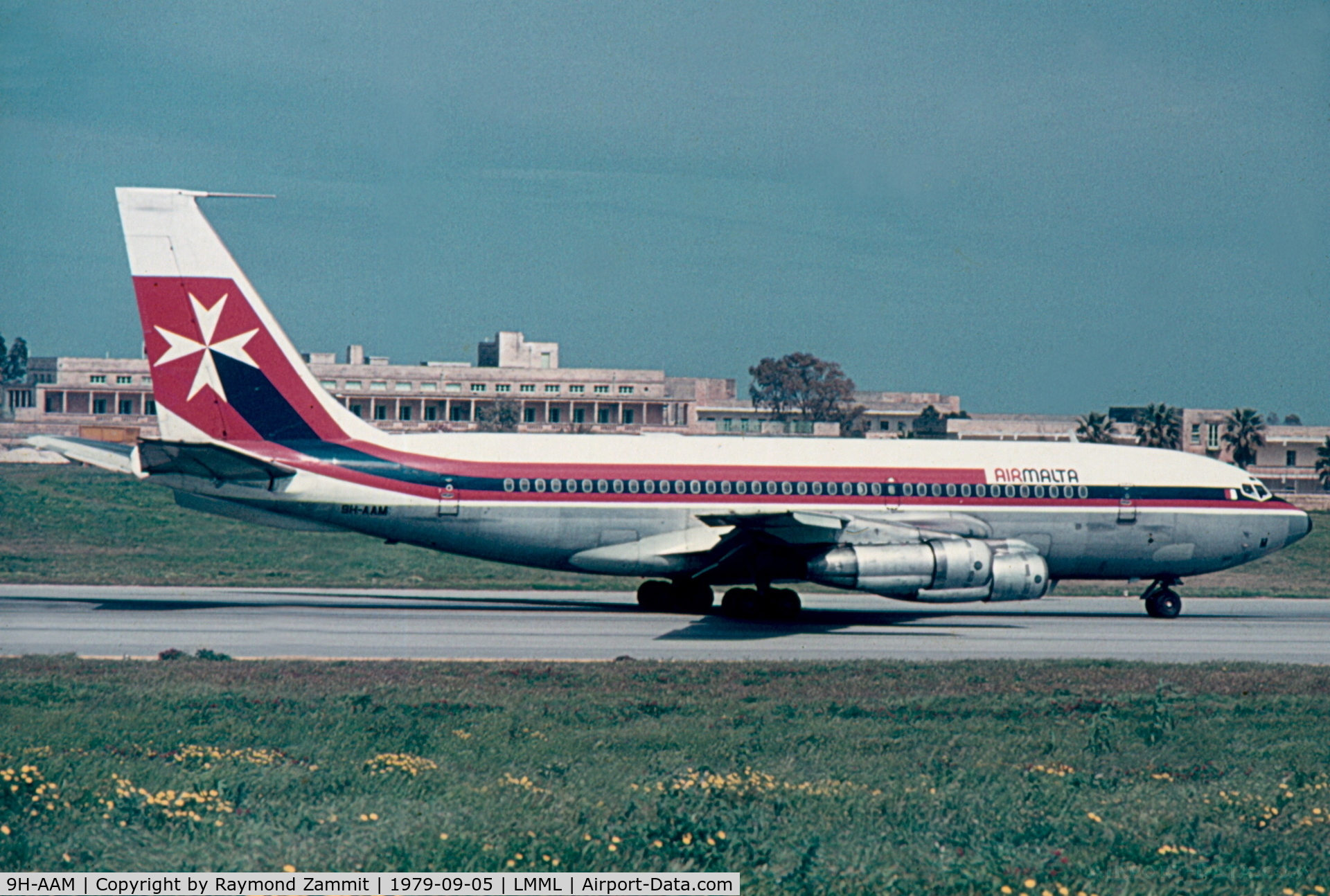 9H-AAM, 1961 Boeing 720-047B C/N 18378, B720B 9H-AAM Air Malta