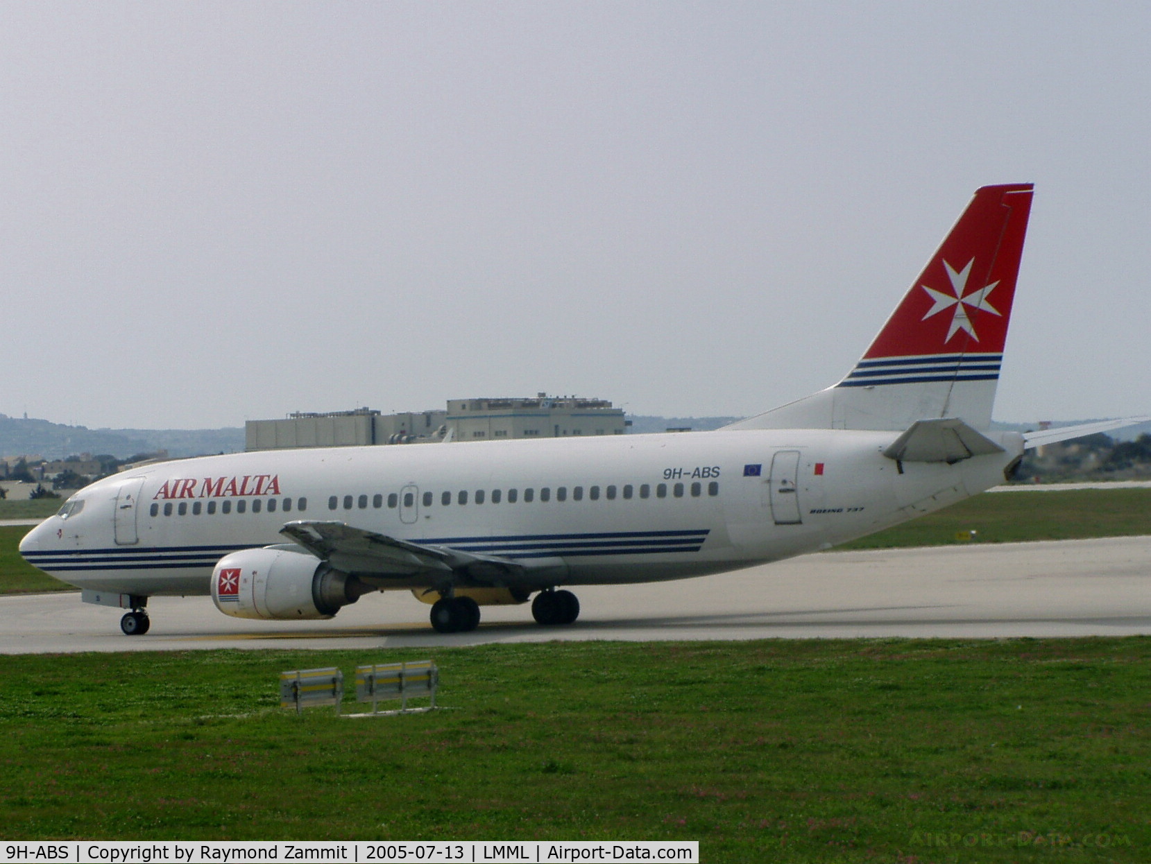 9H-ABS, 1993 Boeing 737-3Y5 C/N 25614/2467, B737-300 9H-ABS Air Malta