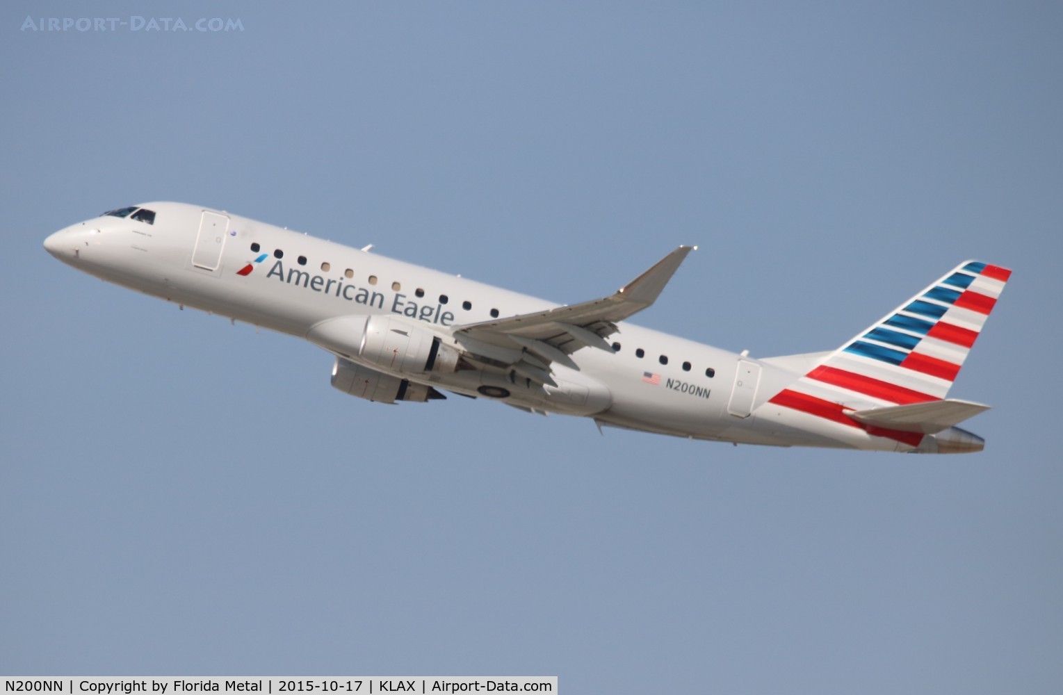 N200NN, 2015 Embraer 175LR (ERJ-170-200LR) C/N 17000456, LAX 2015