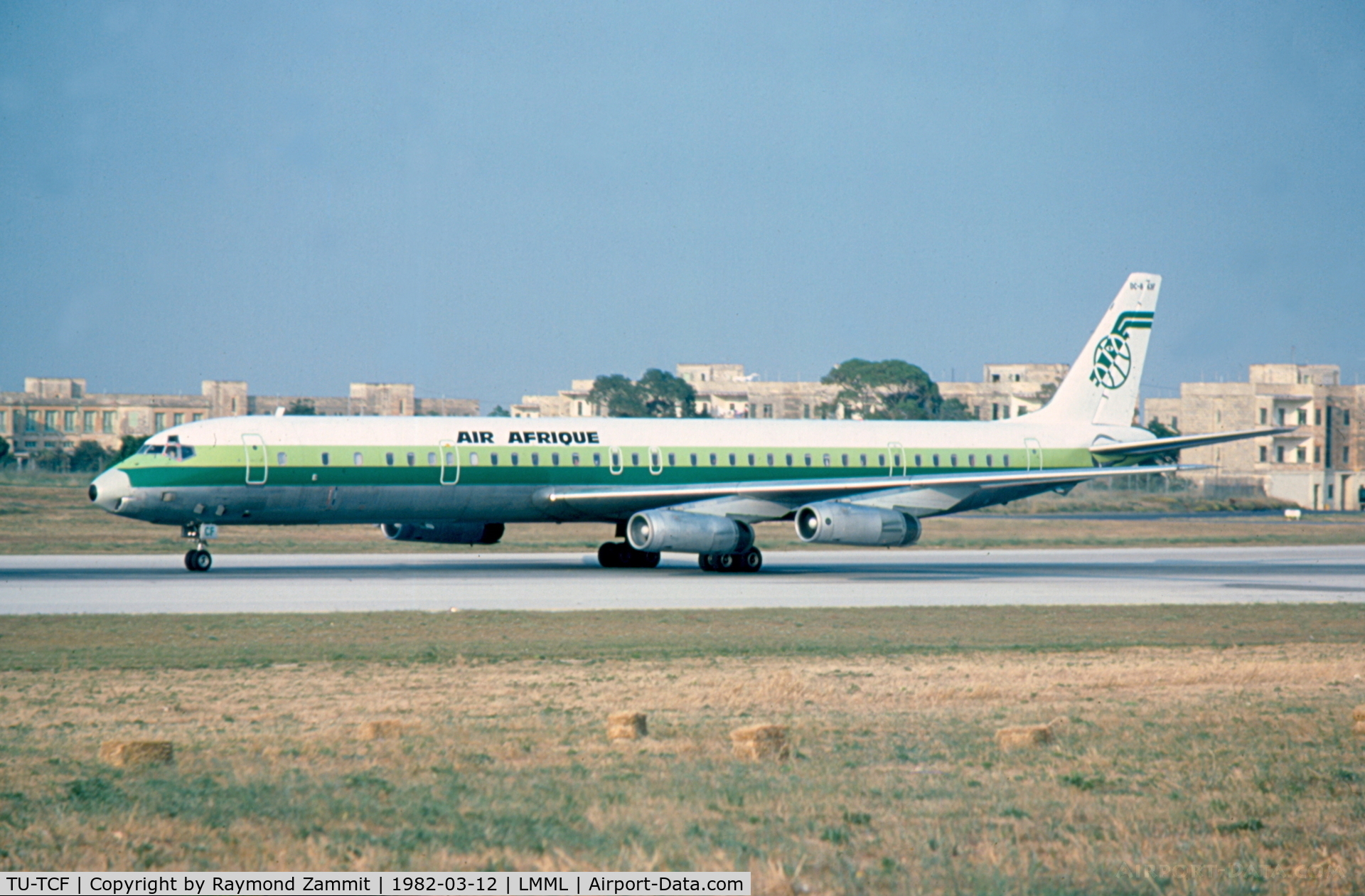 TU-TCF, 1970 McDonnell Douglas DC-8-63F C/N 46135, DC-8 TU-TCF Air Afrique