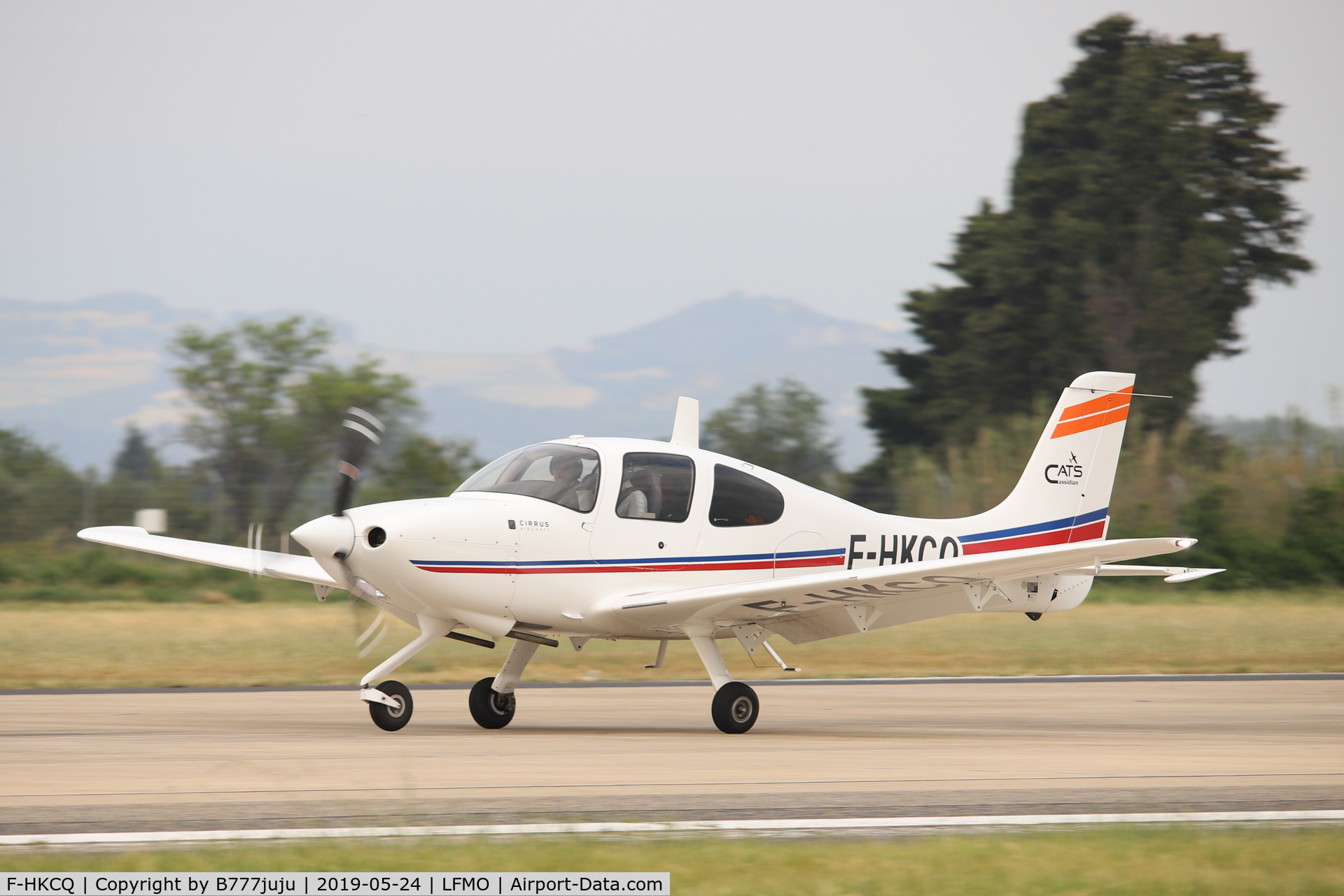 F-HKCQ, Cirrus SR20 C/N 2197, at Orange Airshow