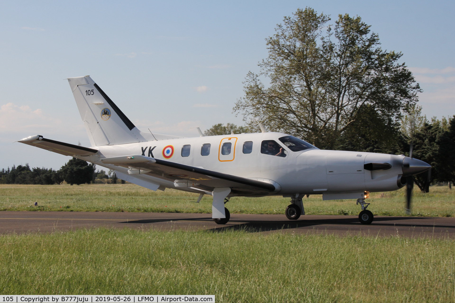 105, Socata TBM-700A C/N 105, at Orange Airshow