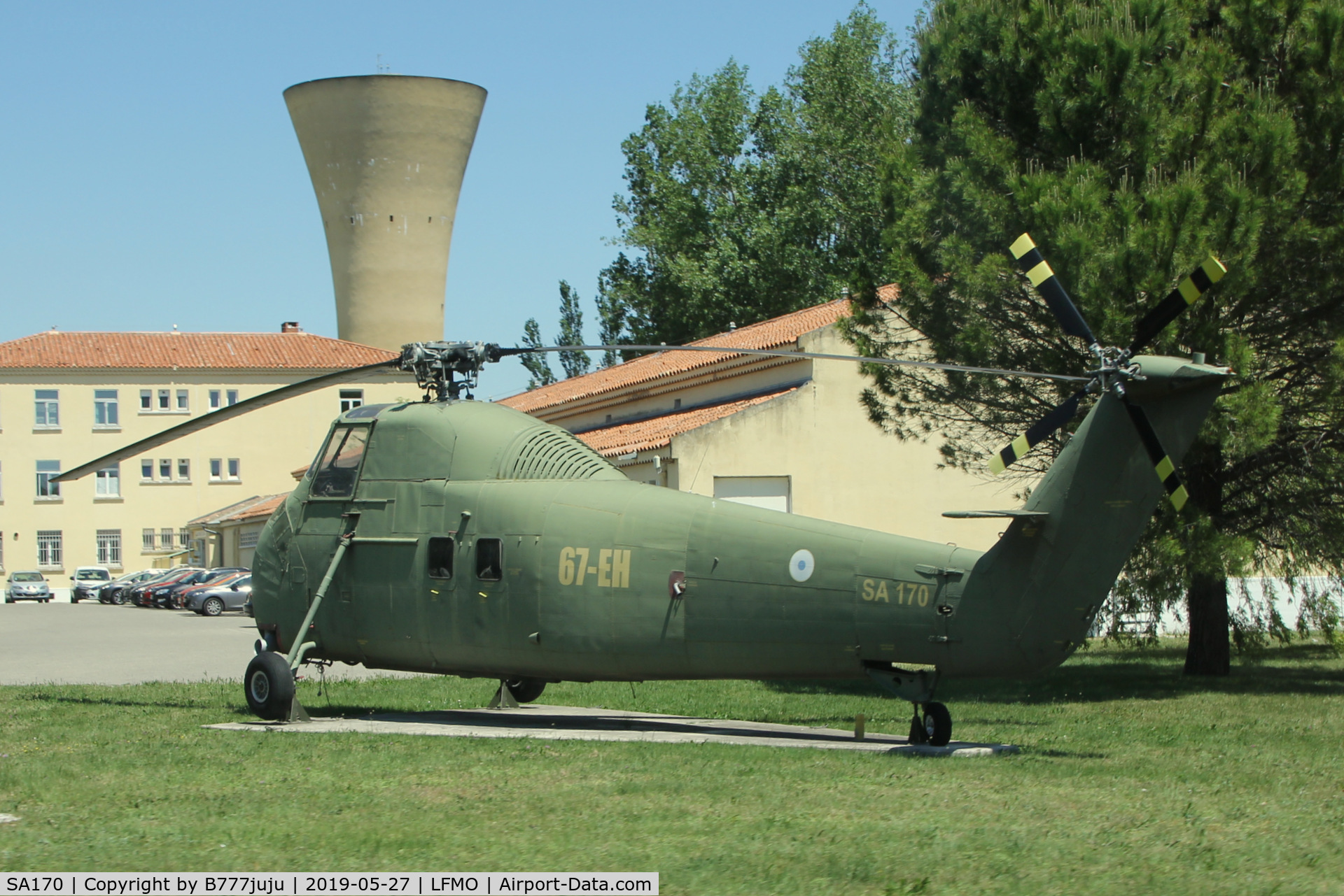 SA170, Sud Aviation H-34A (Sikorsky S-58) C/N Not found SA170, at Orange