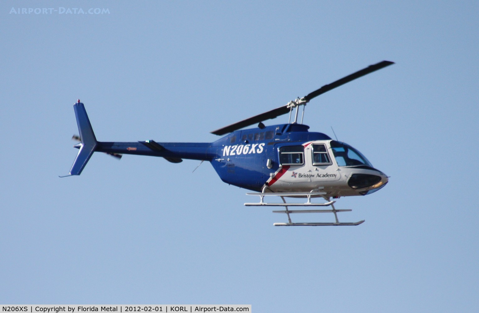 N206XS, Bell 206B JetRanger III C/N 3040, ORL 2012