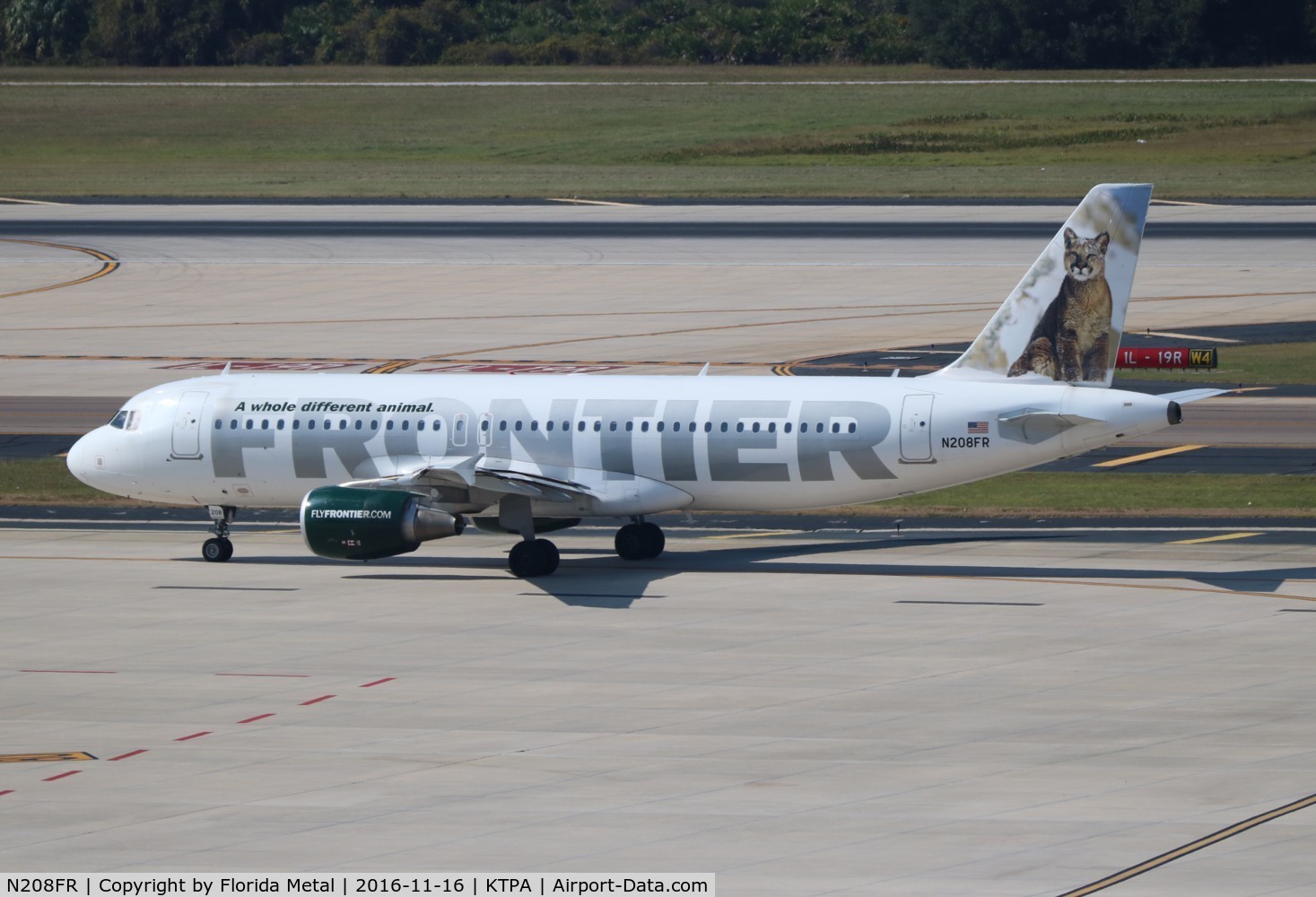 N208FR, 2011 Airbus A320-214 C/N 4562, TPA 2016