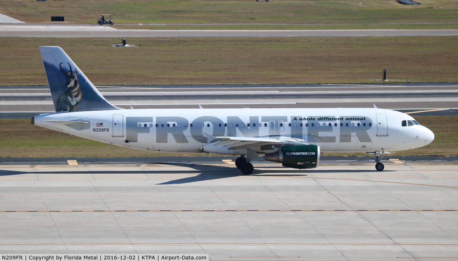 N209FR, Airbus A320-214 C/N 4641, TPA 2016