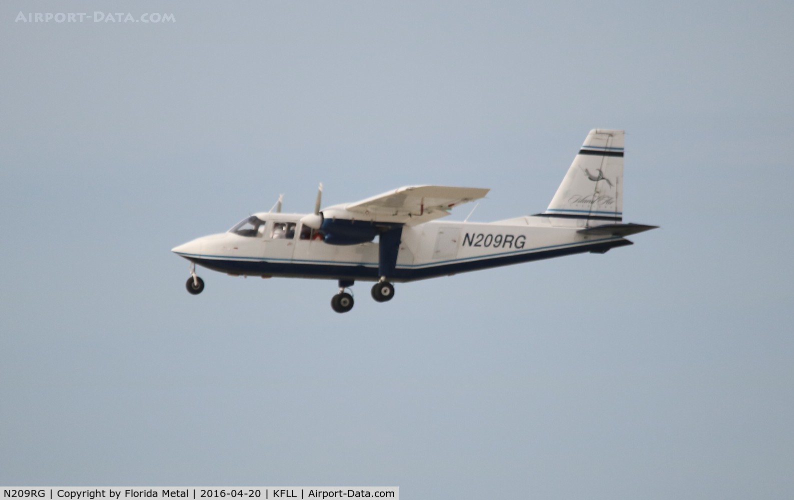 N209RG, 1971 Britten-Norman BN-2A-6 Islander C/N 209, FLL 2016