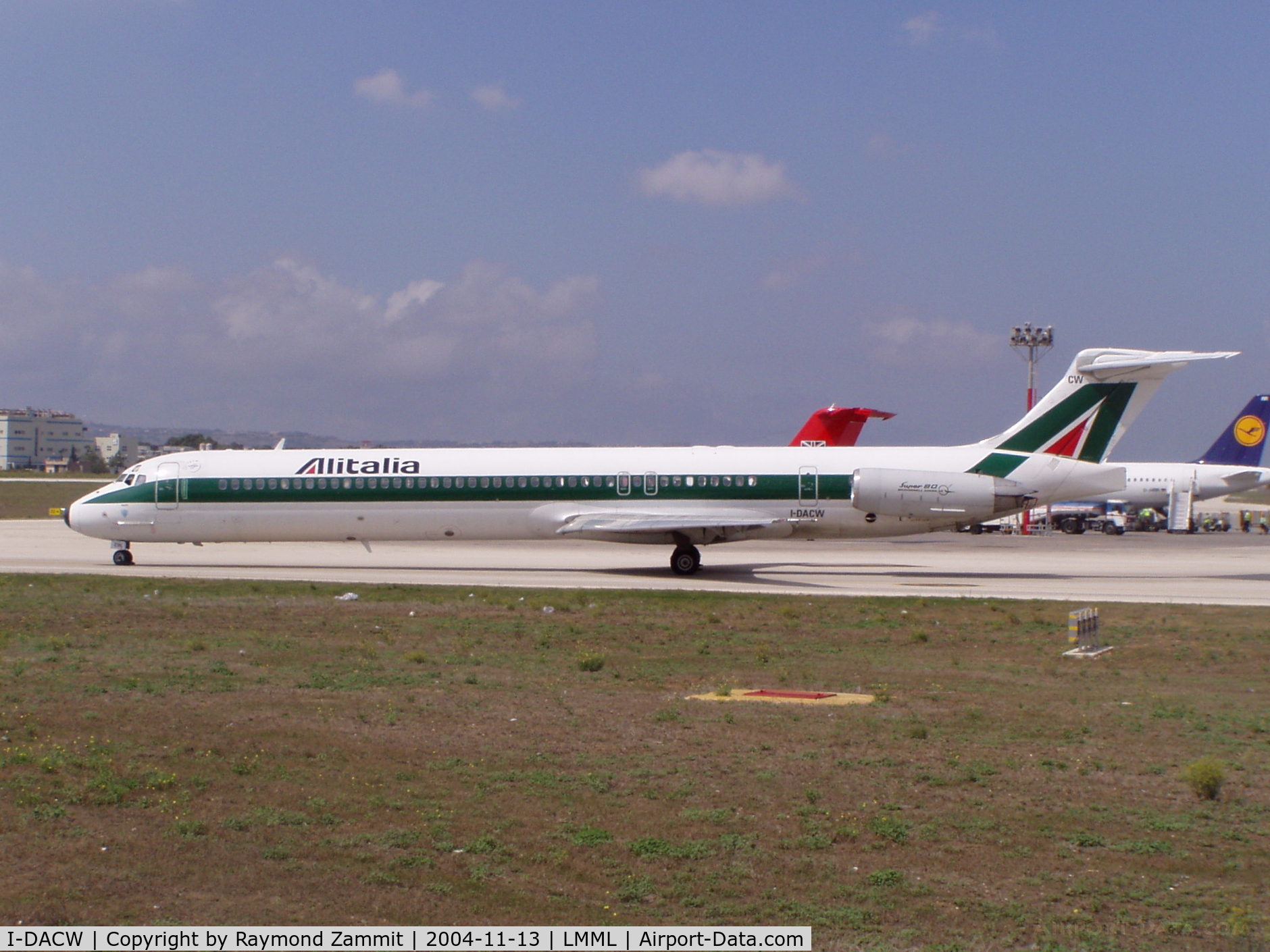 I-DACW, 1991 McDonnell Douglas MD-82 (DC-9-82) C/N 53057/1894, MD-82 I-DACW Alitalia