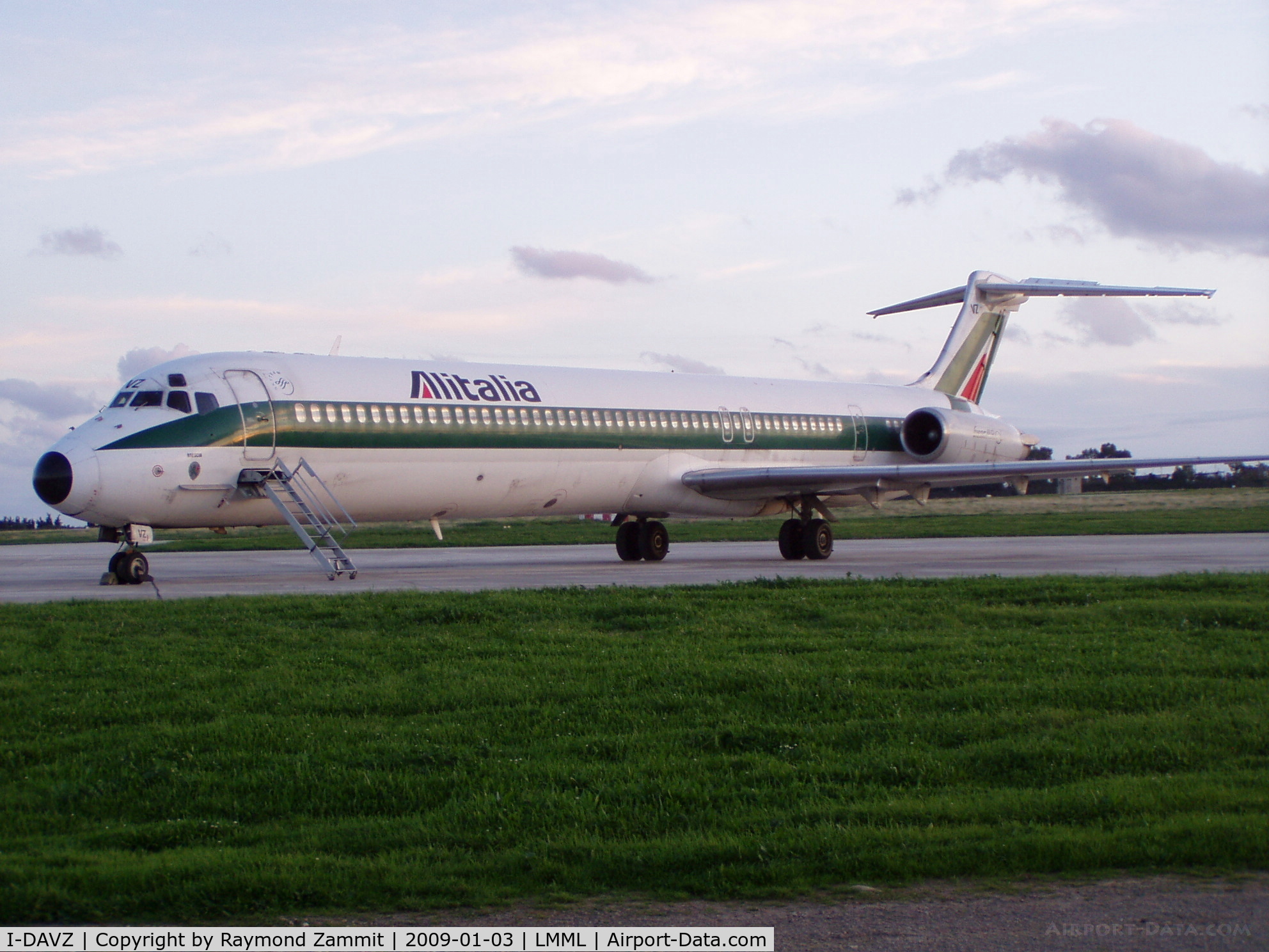 I-DAVZ, 1990 McDonnell Douglas MD-82 (DC-9-82) C/N 49970, MD-82 I-DAVZ Alitalia