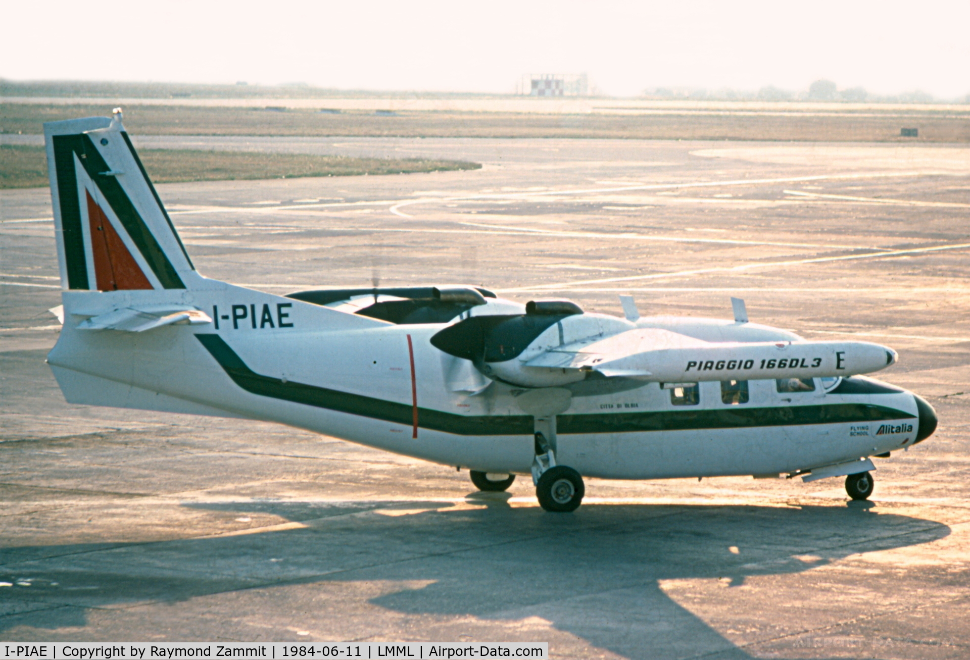 I-PIAE, 1978 Piaggio P-166DL-3 C/N 466, Piaggio P-166DL-3 I-PIAE Alitalia