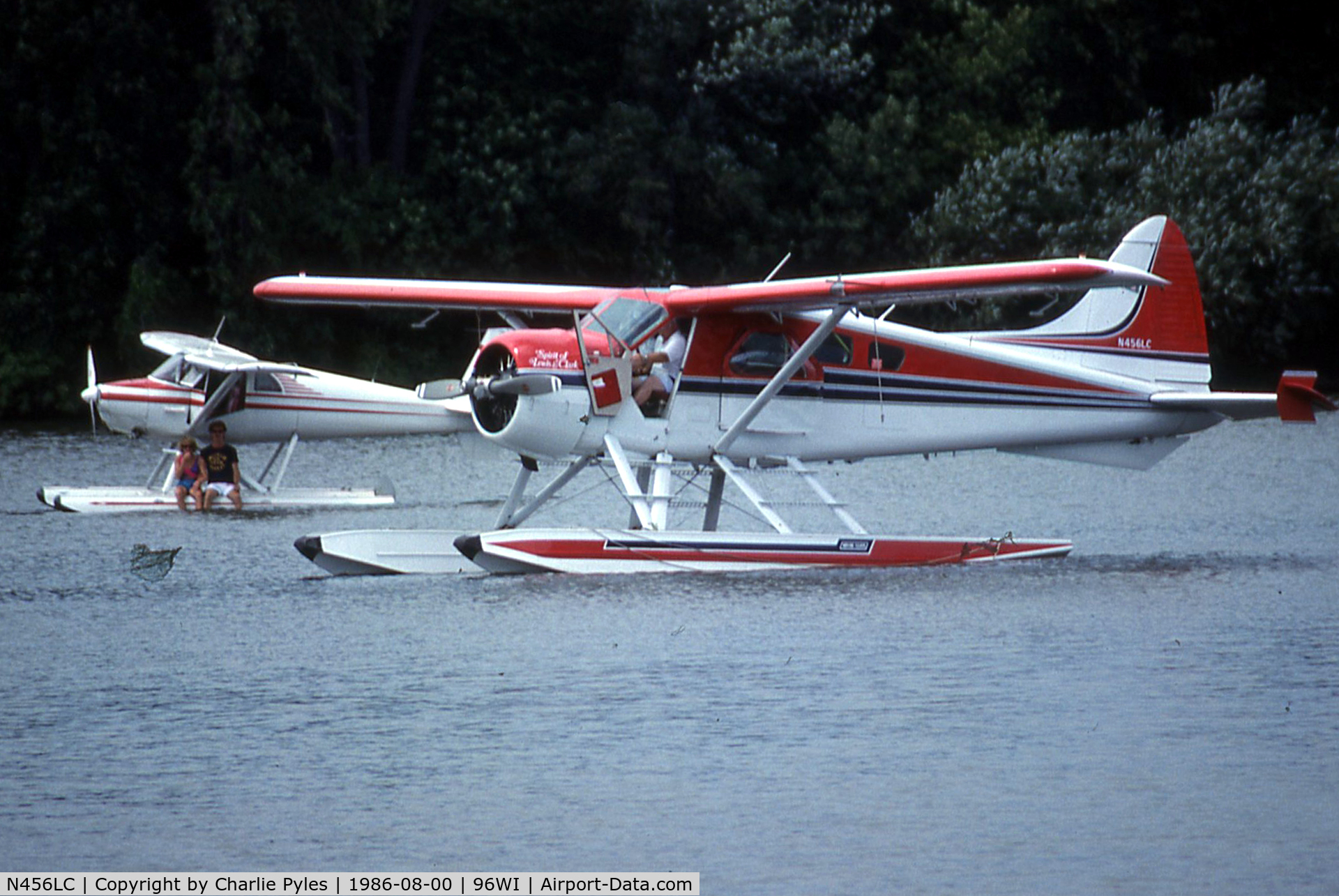 N456LC, De Havilland Canada DHC-2 Beaver Mk.I (L20A) C/N 434, Spirit of can't make it out in long shot.