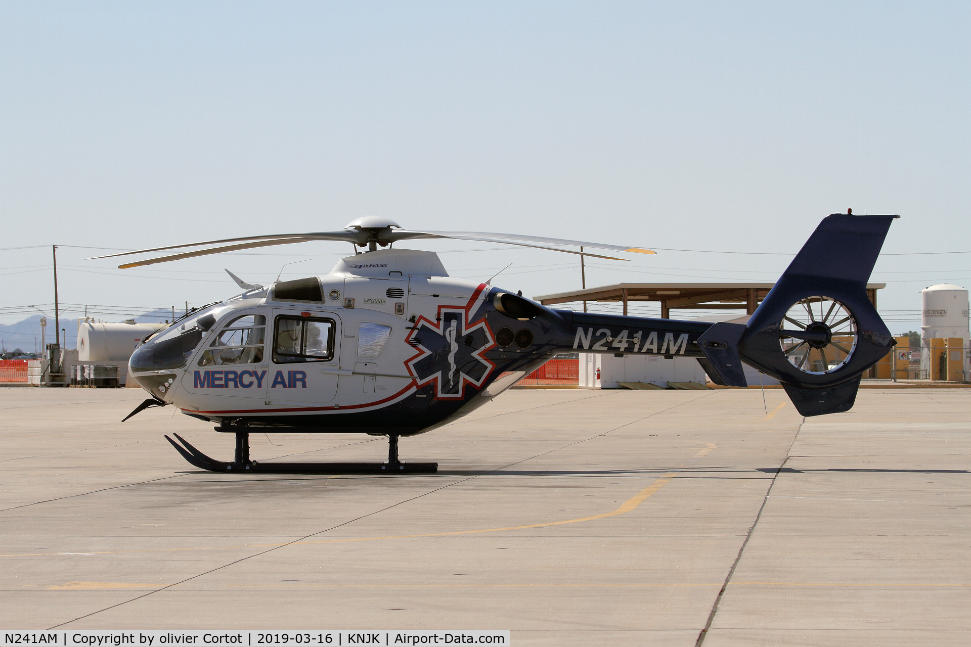 N241AM, 2007 Eurocopter EC-135P-2+ C/N 0573, 2019 airshow