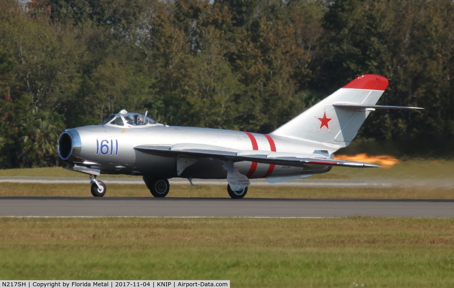 N217SH, 1959 PZL-Mielec Lim-5 (MiG-17F) C/N 1C1611, NAS JAX 2017