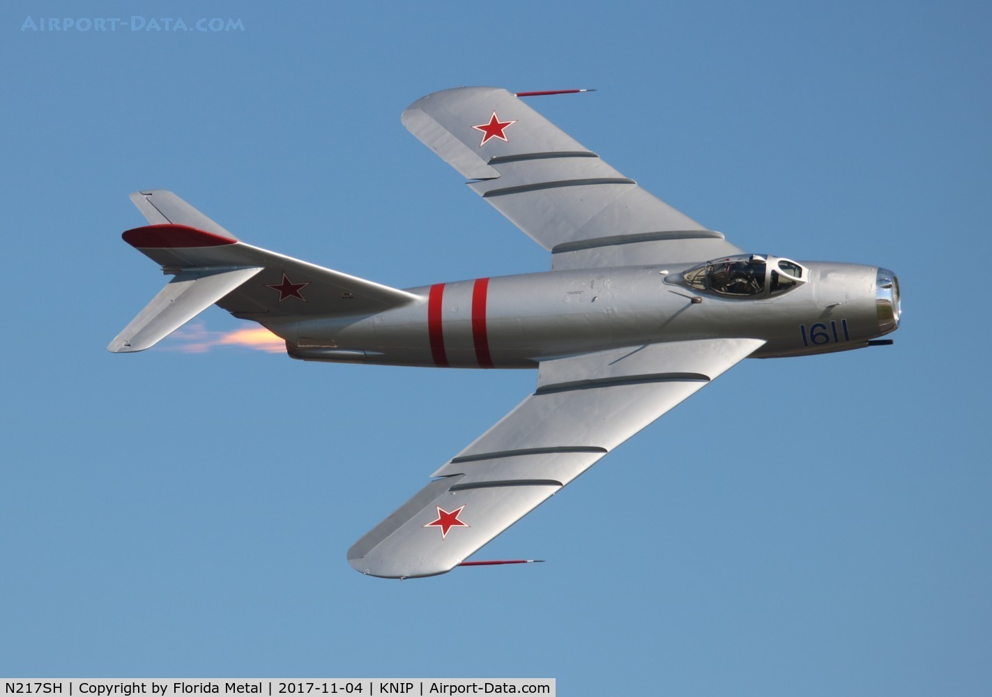 N217SH, 1959 PZL-Mielec Lim-5 (MiG-17F) C/N 1C1611, NAS JAX 2017