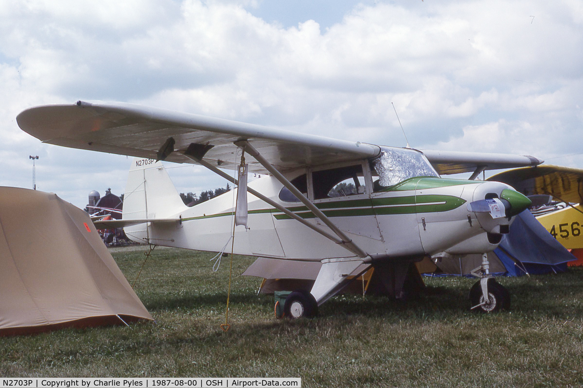 N2703P, 1955 Piper PA-22-150 C/N 22-3009, Air Pix