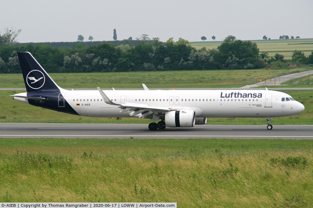 D-AIEB, 2019 Airbus A321-271NX C/N 8783, Lufthansa Airbus A321-271NX