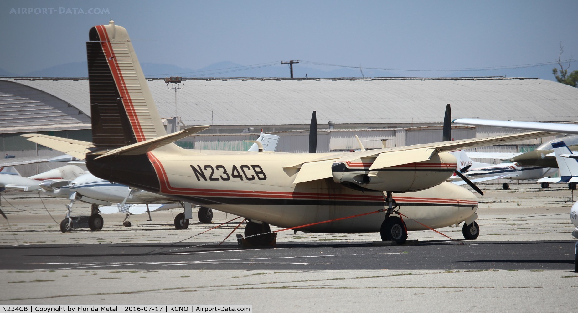 N234CB, 1958 Aero Commander 680 C/N 680-622-249, Yanks 2016