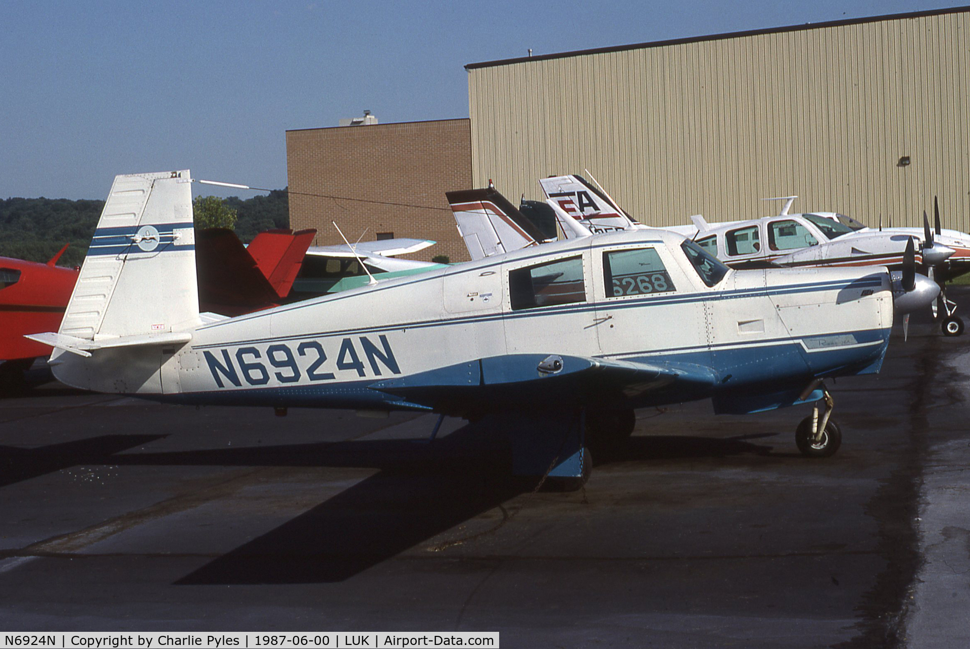 N6924N, 1968 Mooney M20C Ranger C/N 680182, Air Pix
