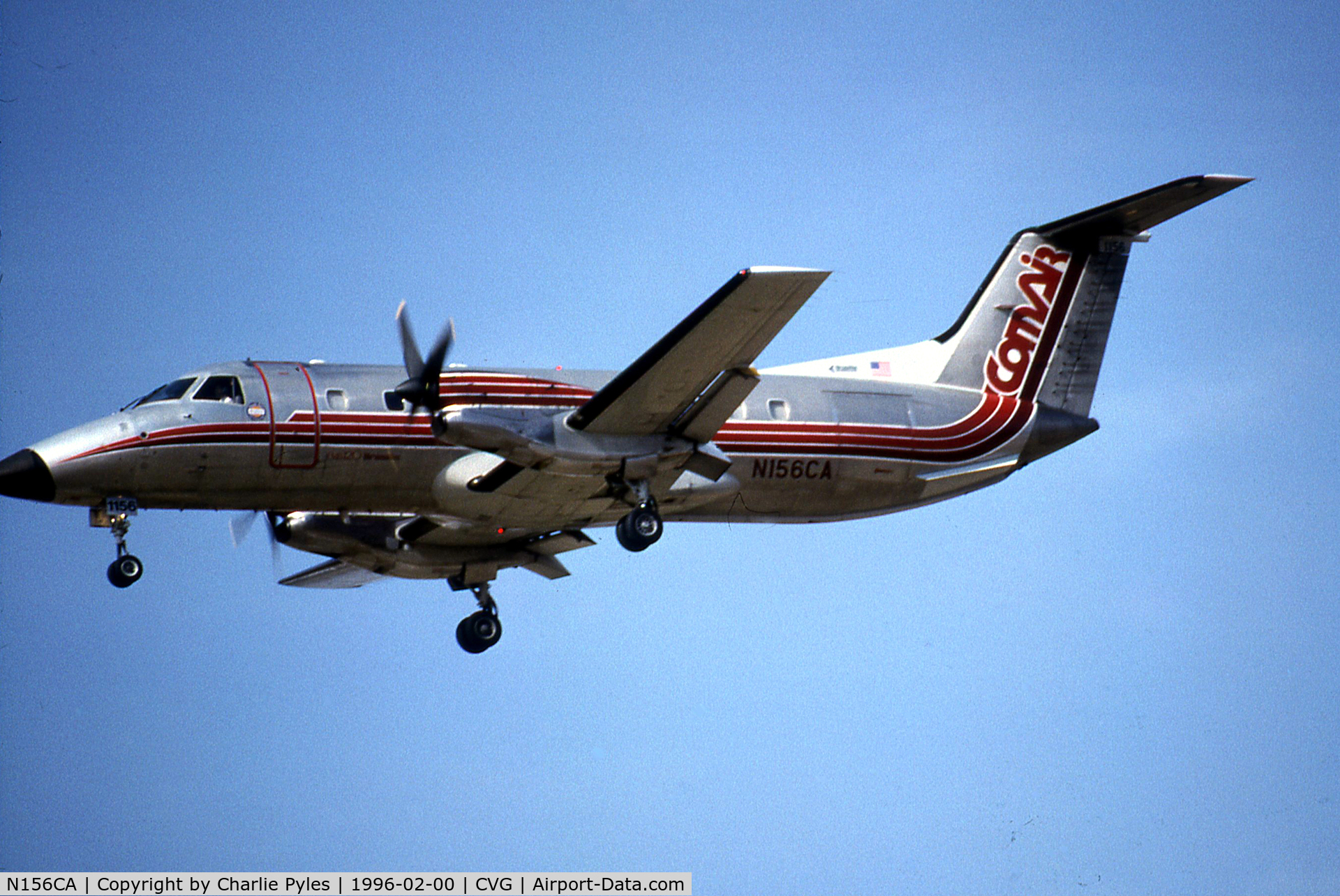 N156CA, 1989 Embraer EMB-120RT Brasilia C/N 120156, Air Pix