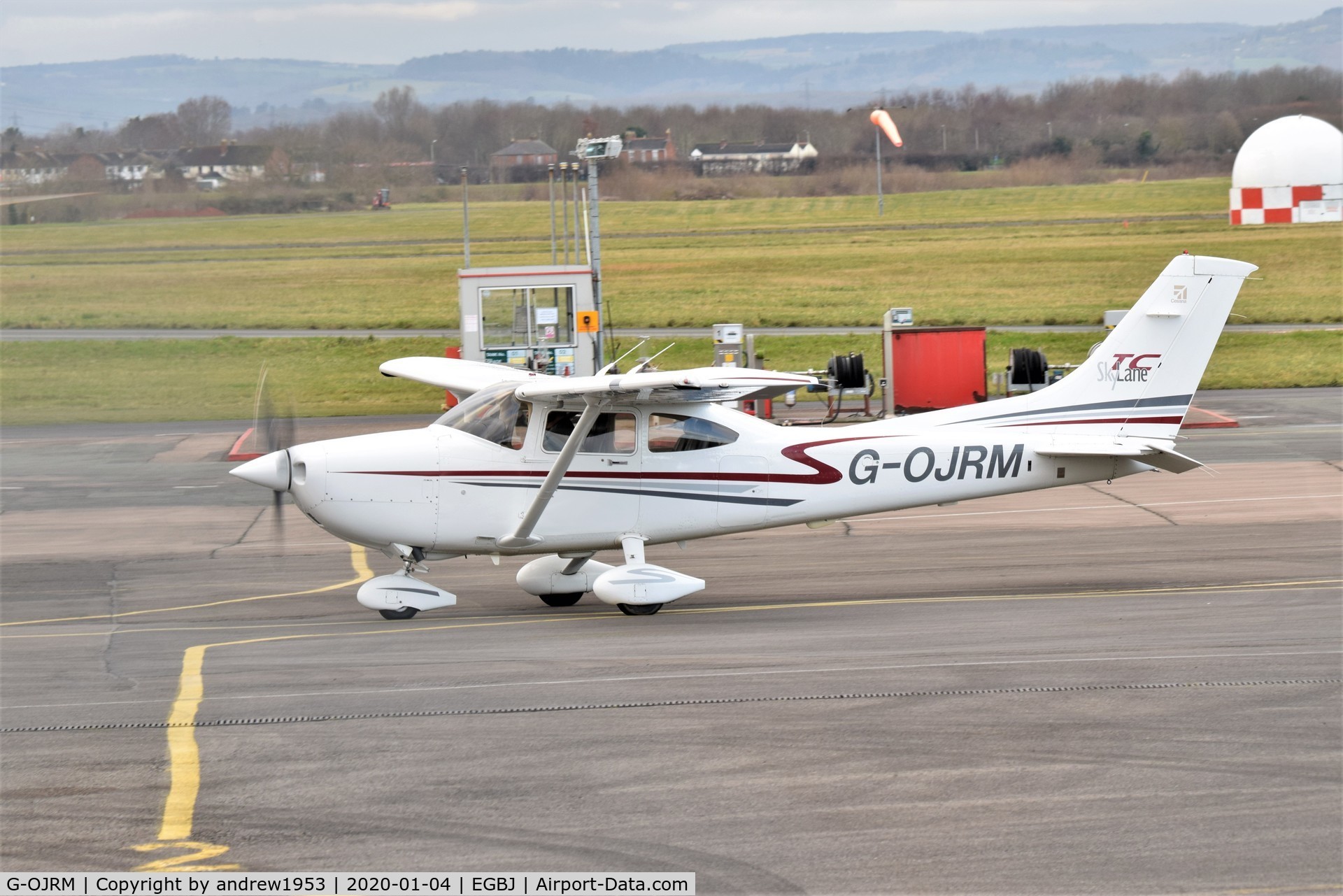 G-OJRM, 2001 Cessna T182T Turbo Skylane C/N T18208007, G-OJRM at Gloucestershire Airport.