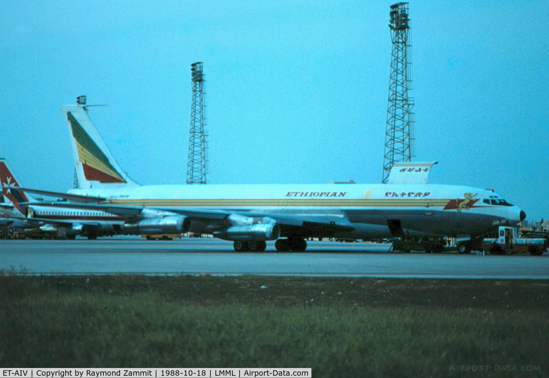 ET-AIV, 1967 Boeing 707-327C C/N 19531, B707 ET-AIV Ethiopian Airlines