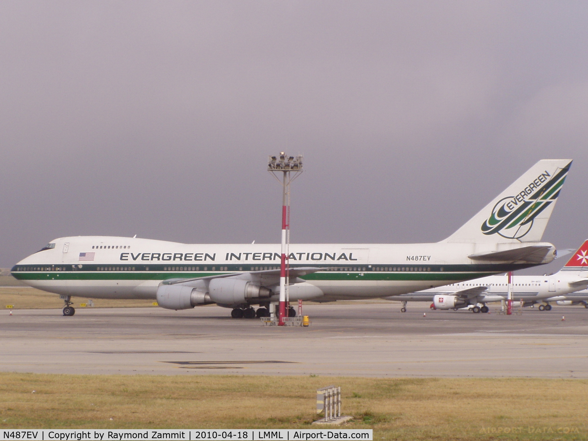 N487EV, 1985 Boeing 747-230B C/N 23286, B747 N487EV Evergreen International Airlines