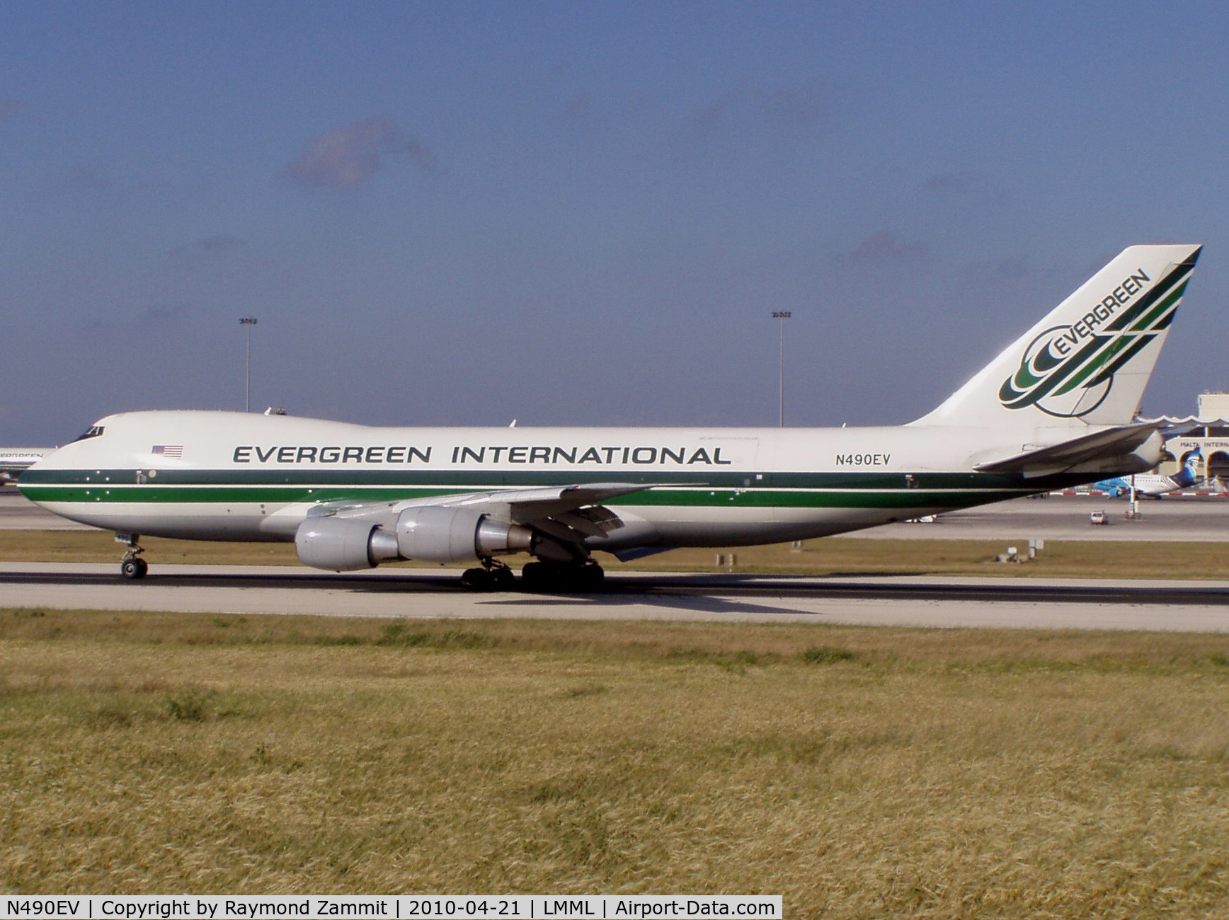 N490EV, 1988 Boeing 747-230F C/N 24138, B747 N490EV Evergreen International Airlines