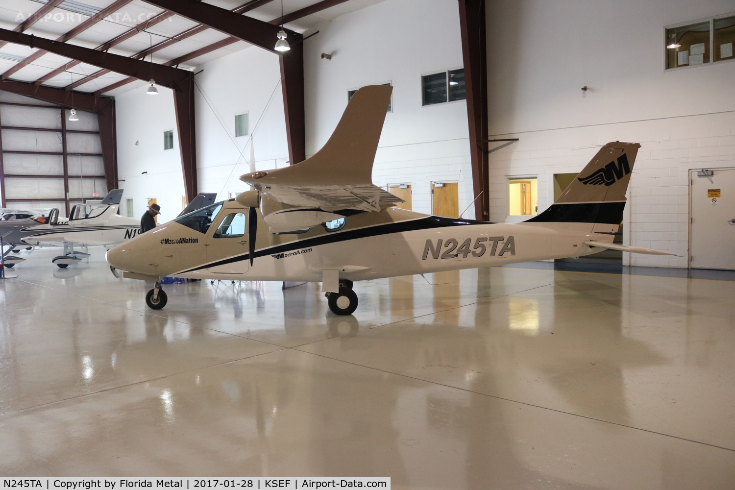 N245TA, 2014 Tecnam P-2006T C/N 135/US, Sebring 2017