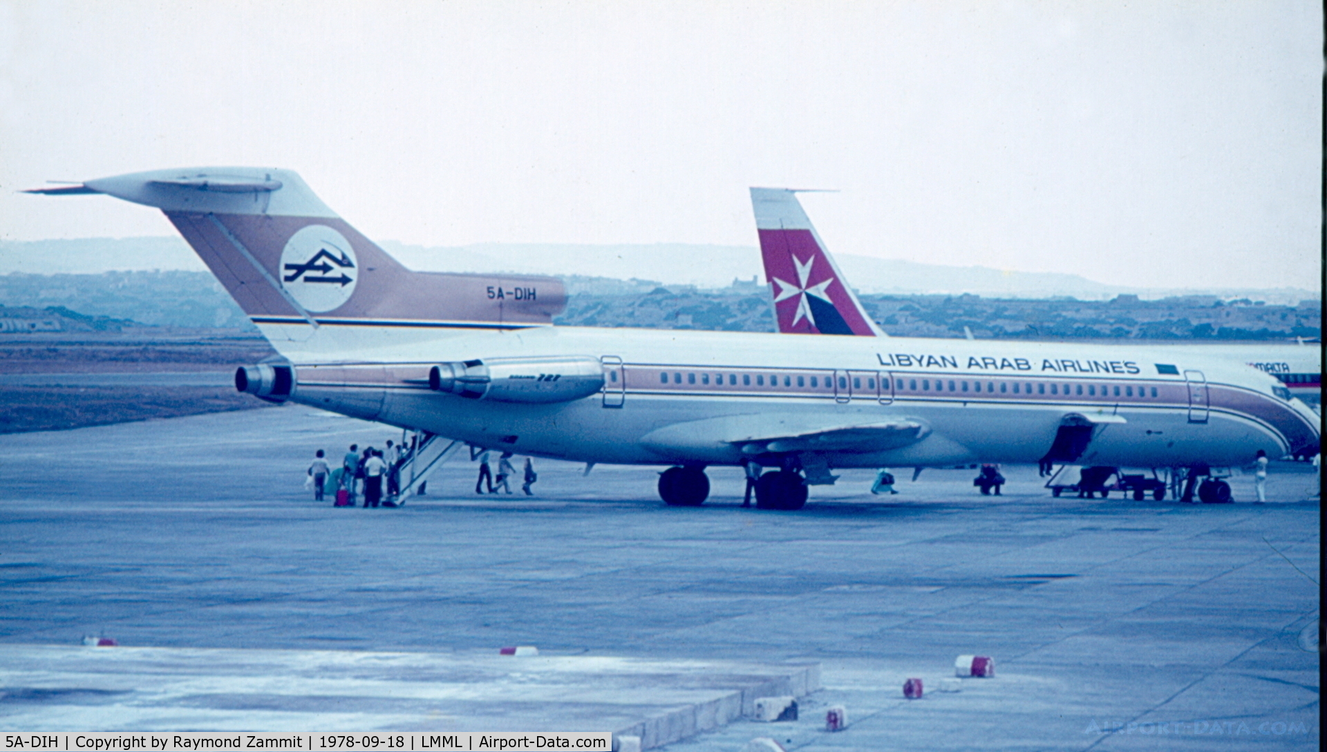 5A-DIH, 1978 Boeing 727-2L5 C/N 21539, B727 5A-DIH Libyan Arab Airlines