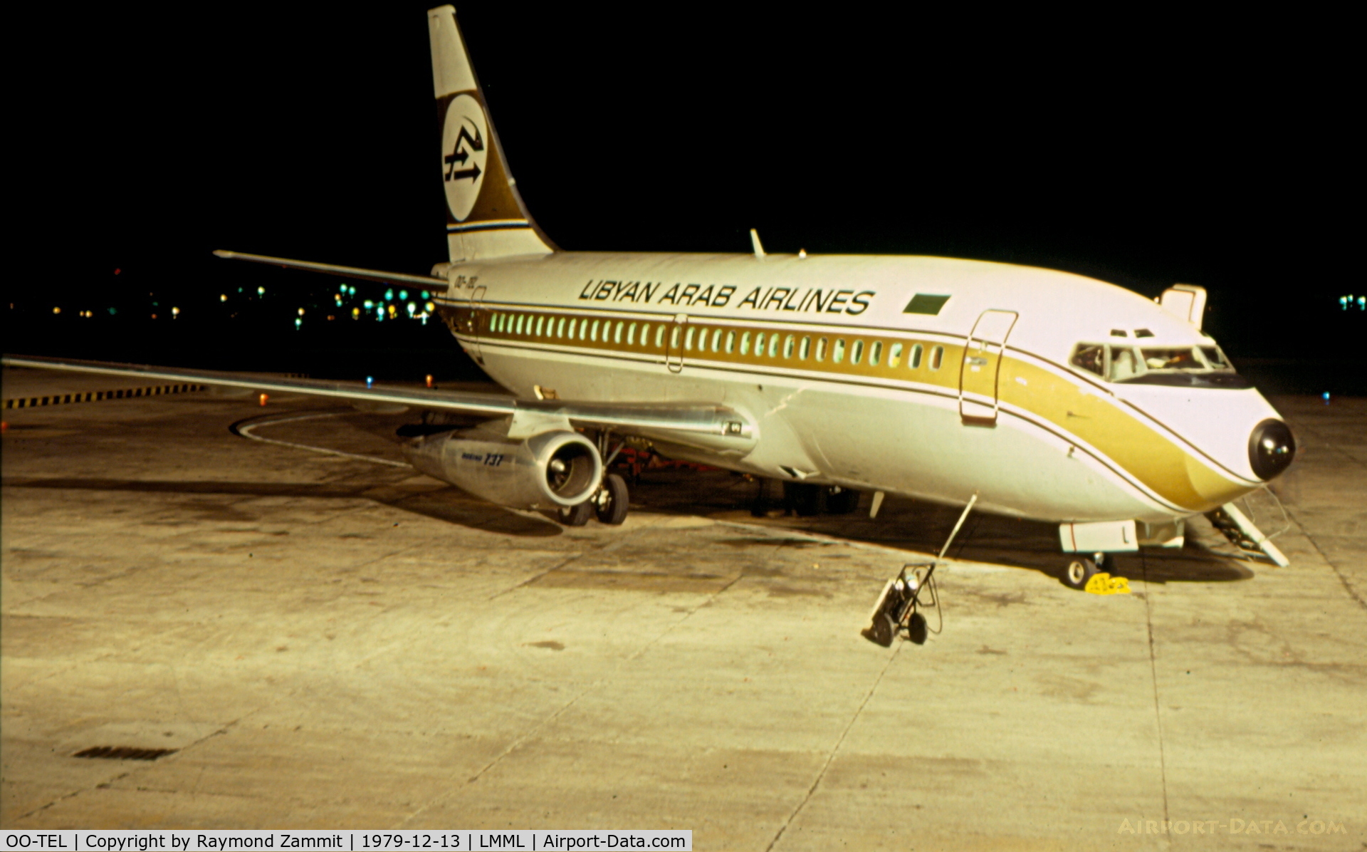 OO-TEL, 1979 Boeing 737-2M8 C/N 21736, B737-200 OO-TEL Libyan Arab Airlines